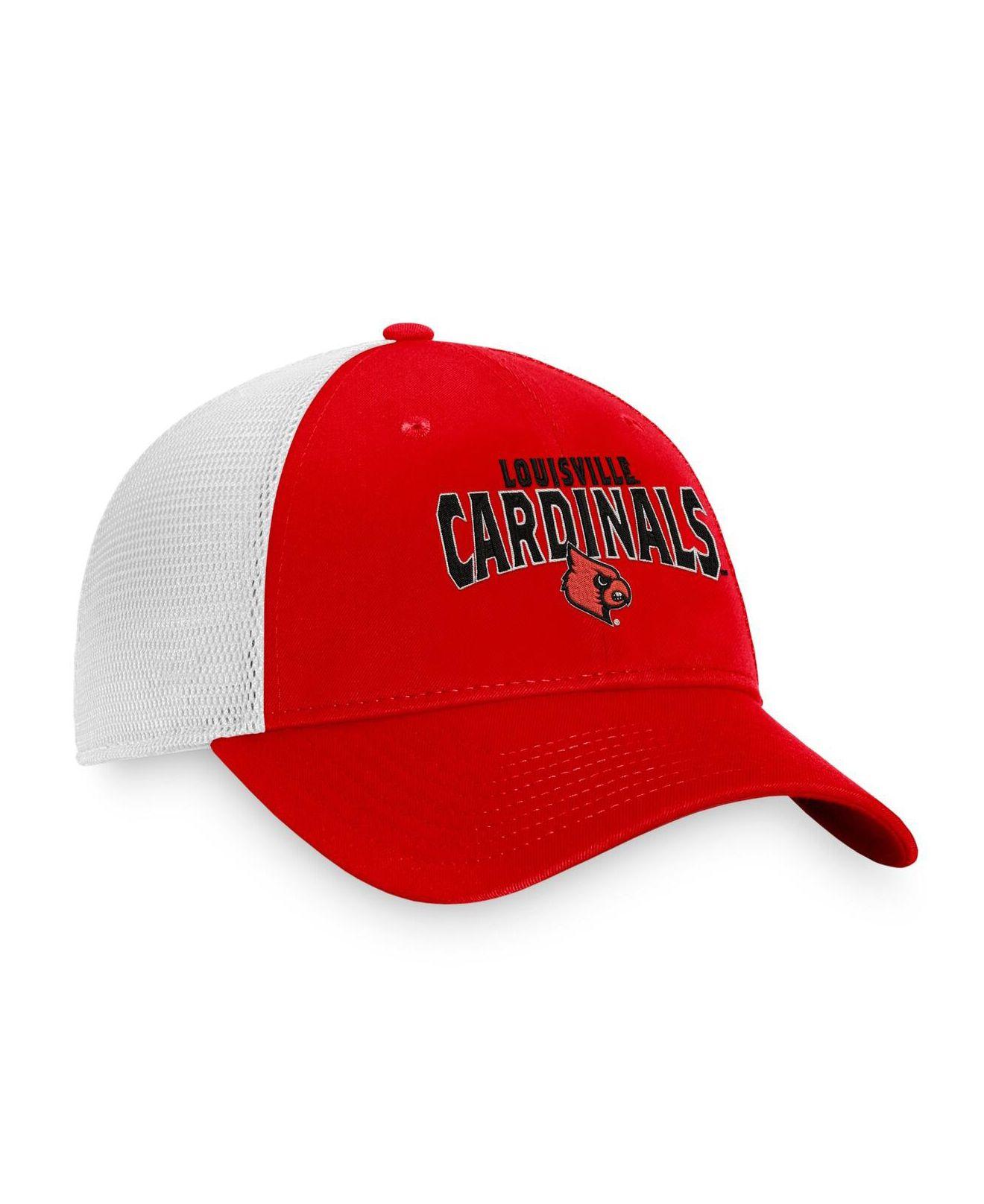 NCAA Top of the World Hat Cap Louisville Cardinals One Size Flex Fit Curved  Bill