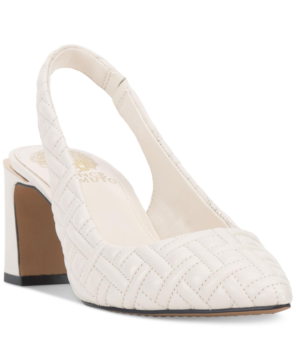 vince camuto white pumps