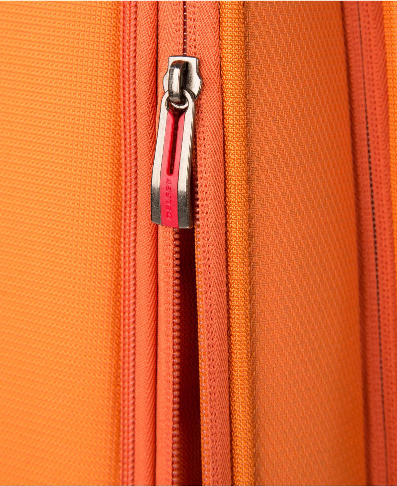 Delsey Hyperlite 2.0 25'' Expanadable Spinner Suitcase in Orange Lyst