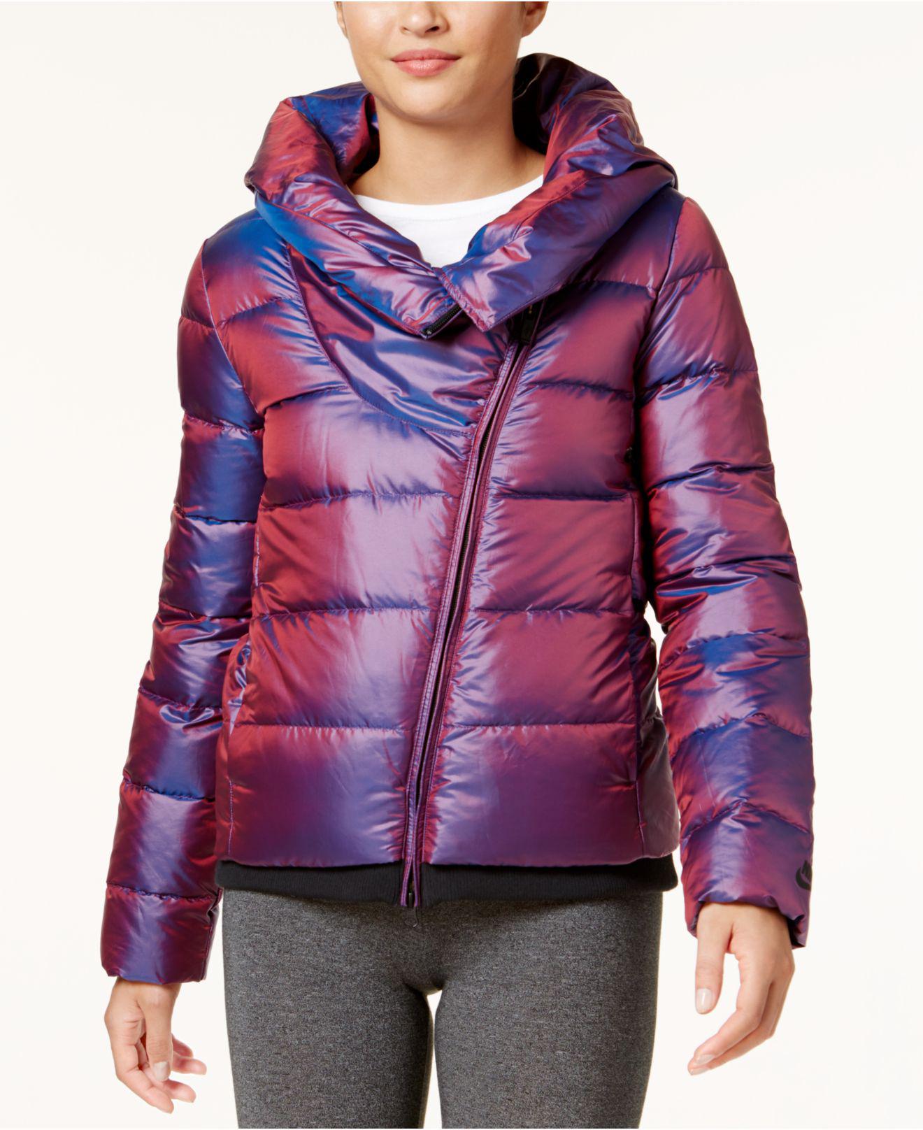 Nike Sportswear Puffer Down Jacket in Purple | Lyst