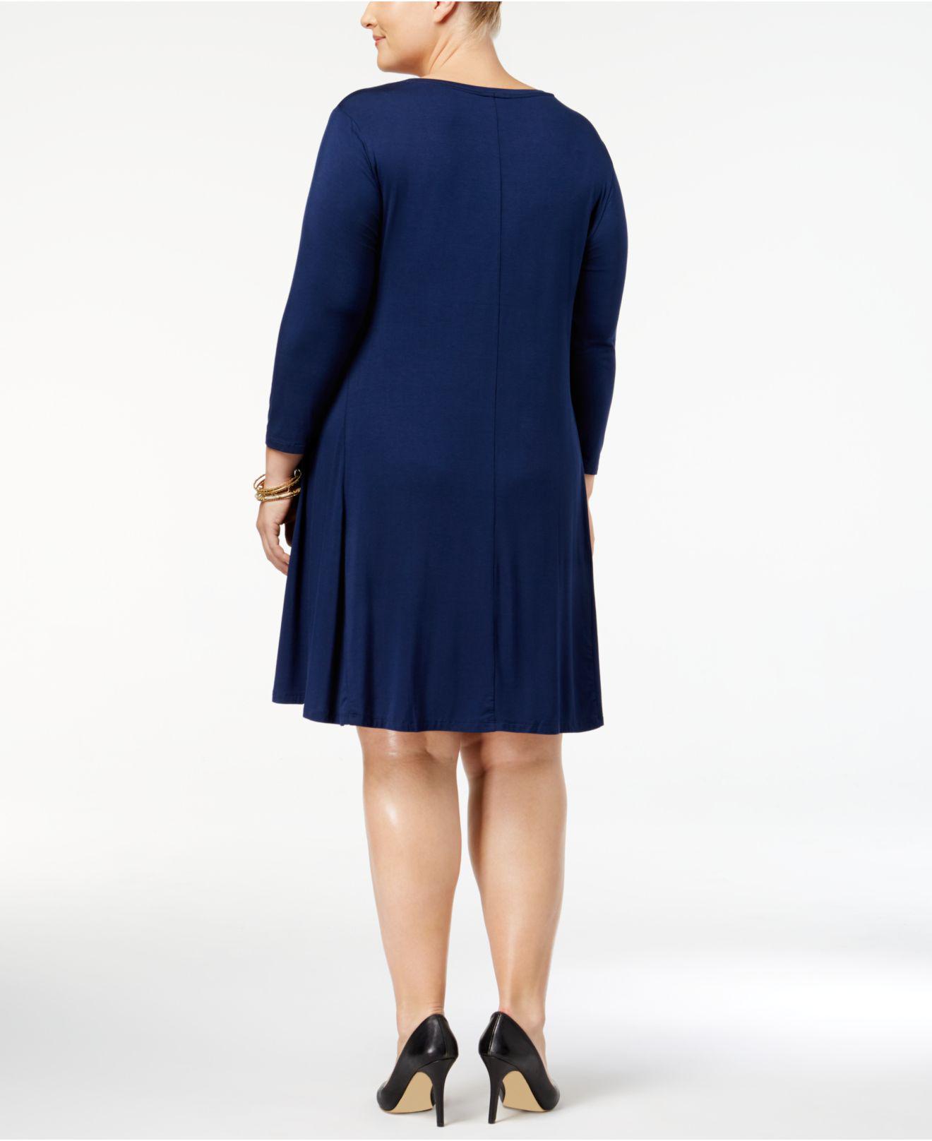 style & co swing dress