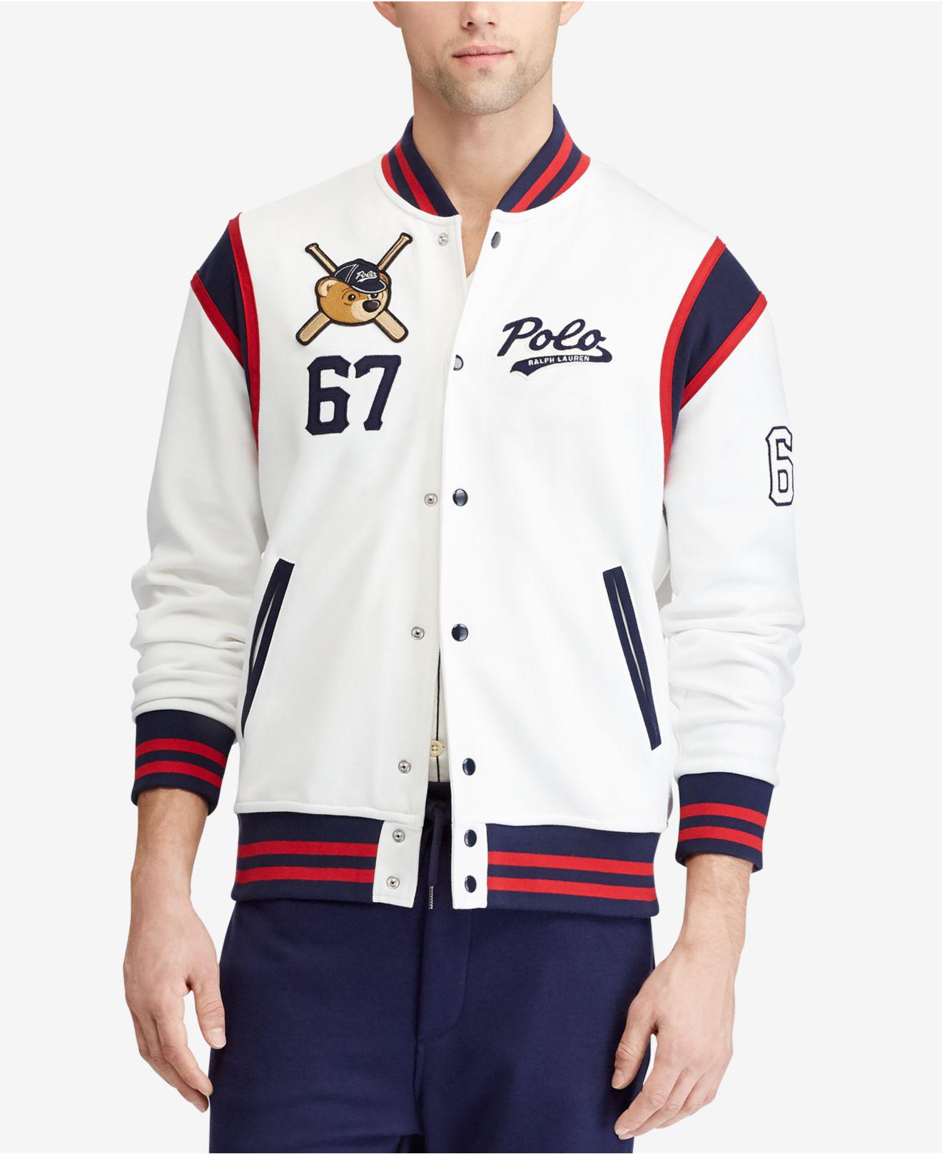 polo baseball jacket