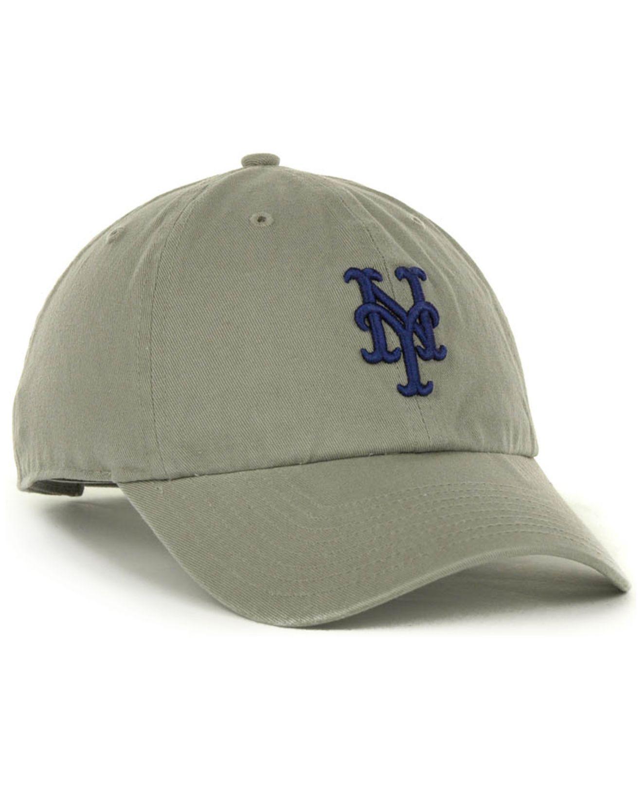 Grey mets hat Clearance