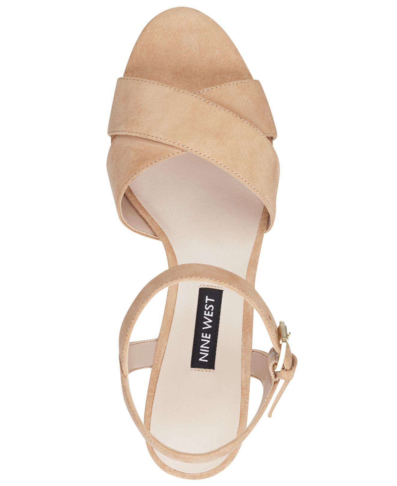 nine west laglade wedge sandal