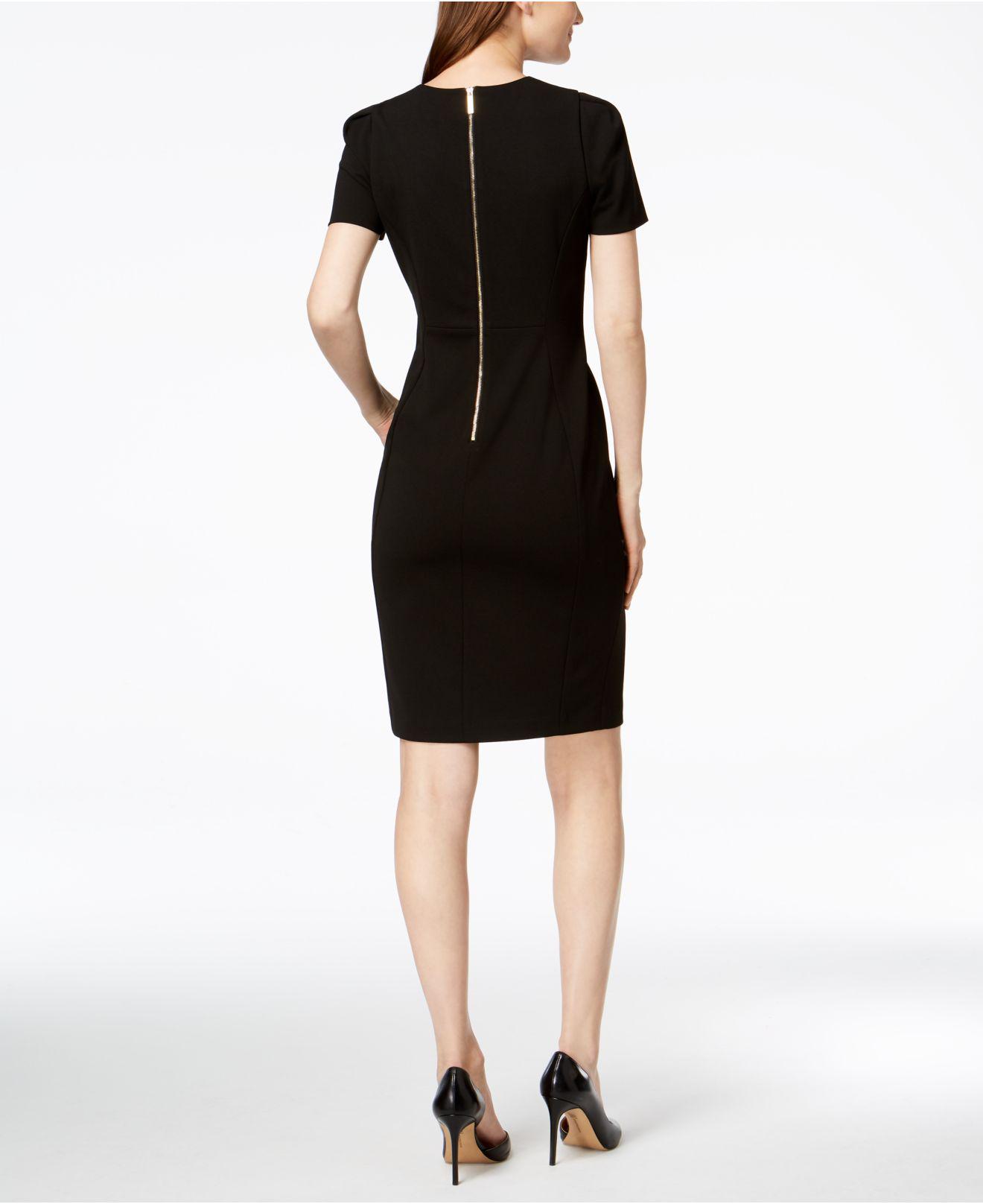 calvin klein scuba sheath