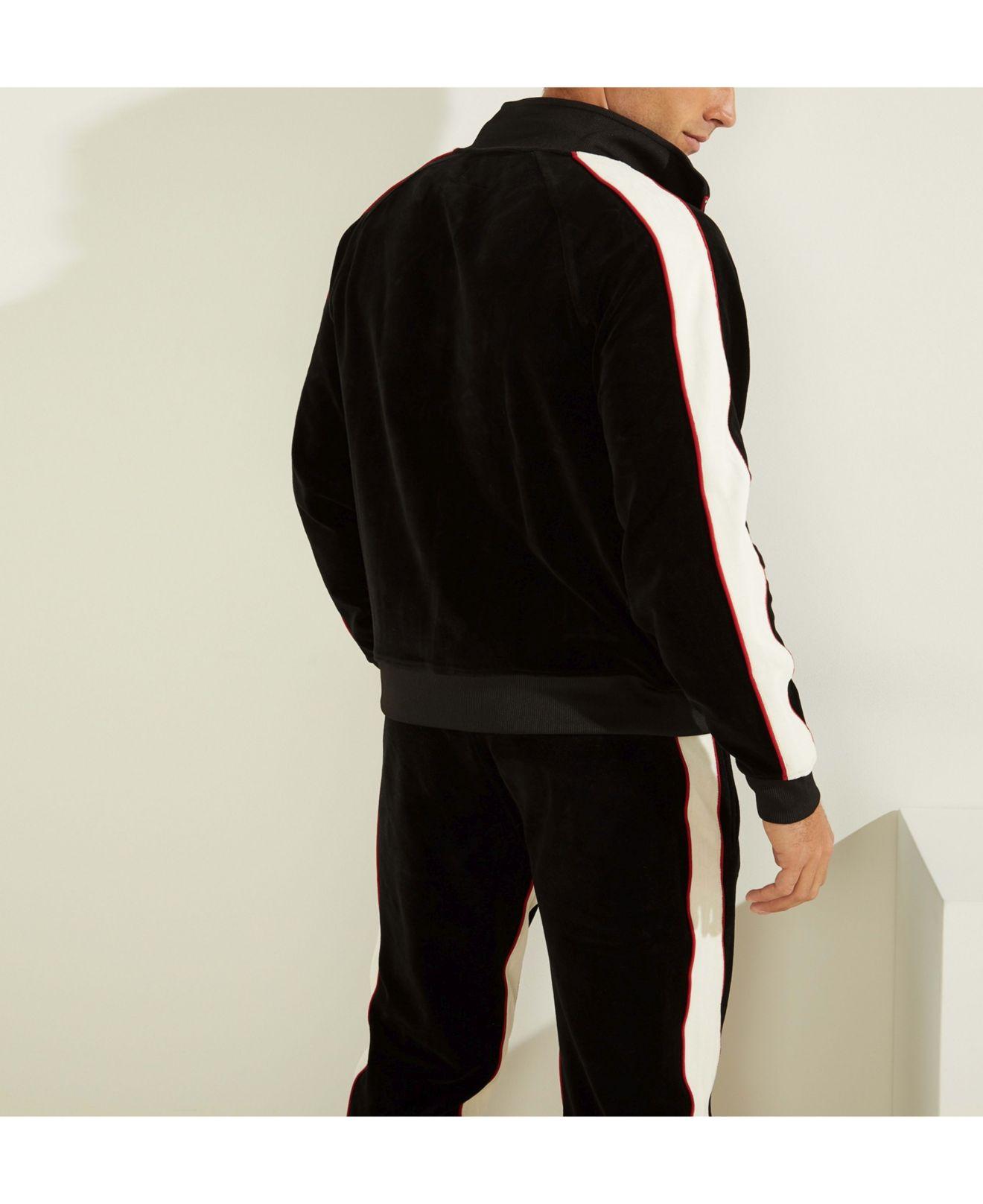 black jogging jacket