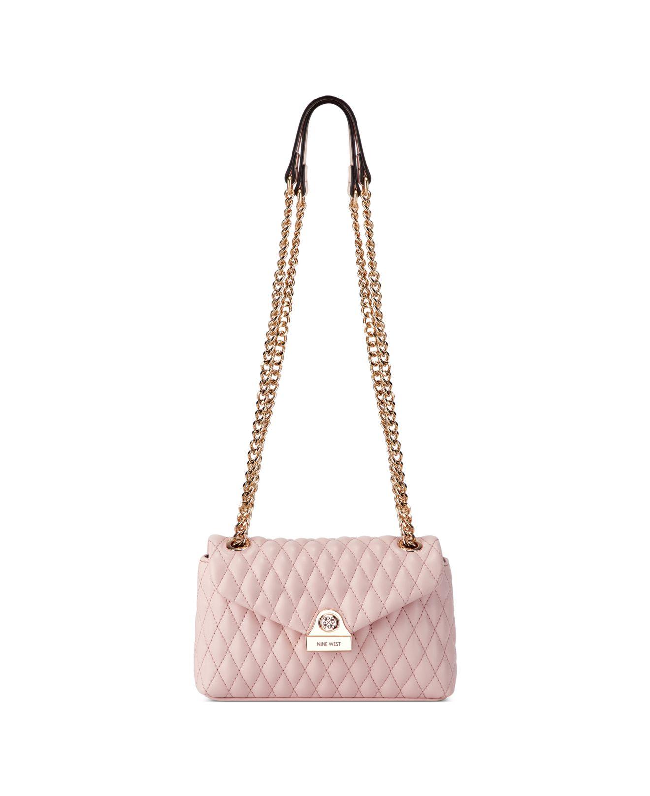 Nine West Caelia Mini Convertible Flap Crossbody Bag in Pink | Lyst
