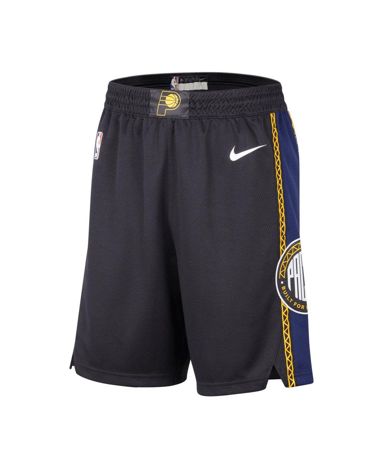 Nike Blue Indiana Pacers 2022/23 City Edition Swingman Shorts for Men ...