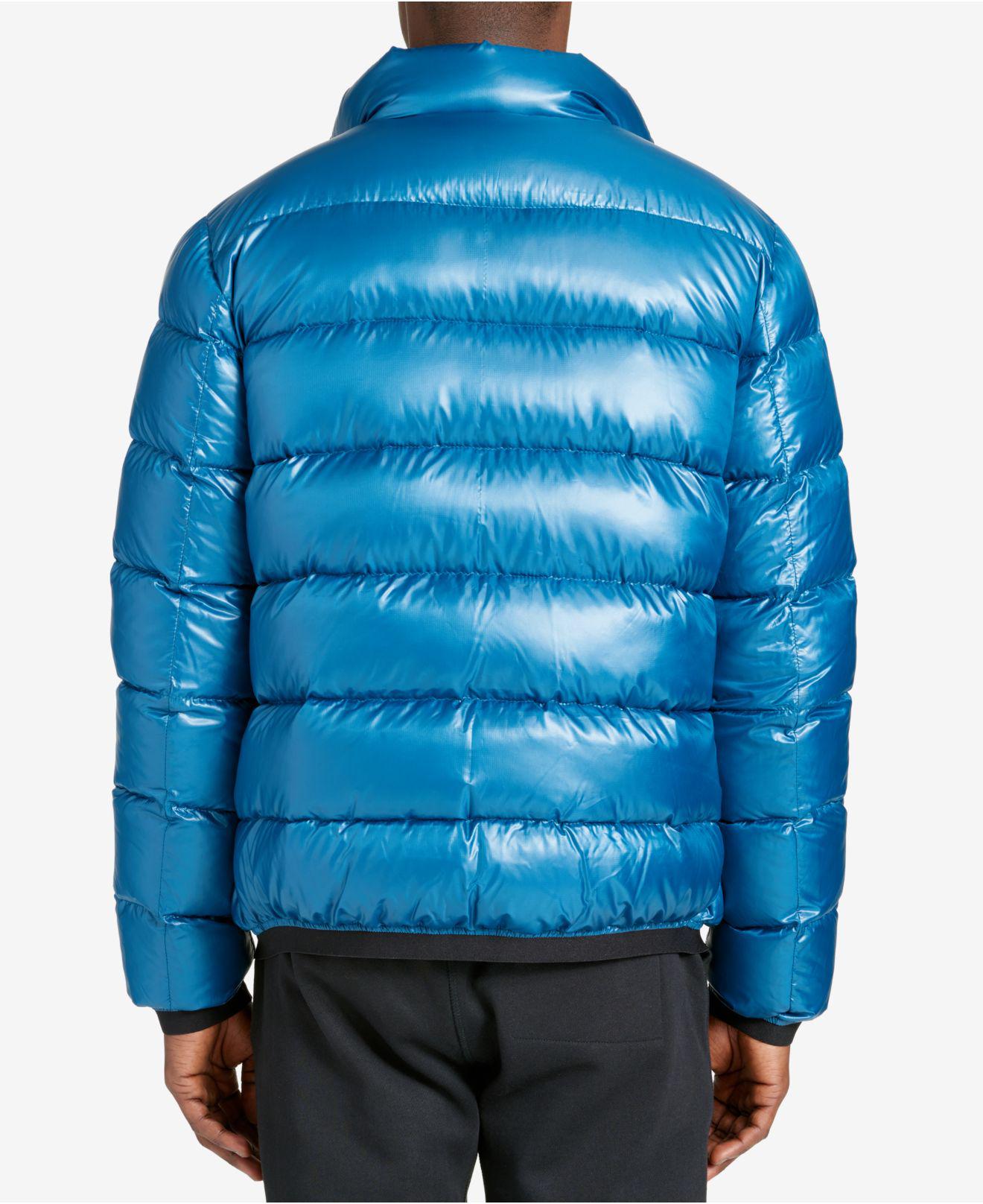 DKNY Men's Essential Puffer Jacket in Teal (Blue) for Men - Lyst