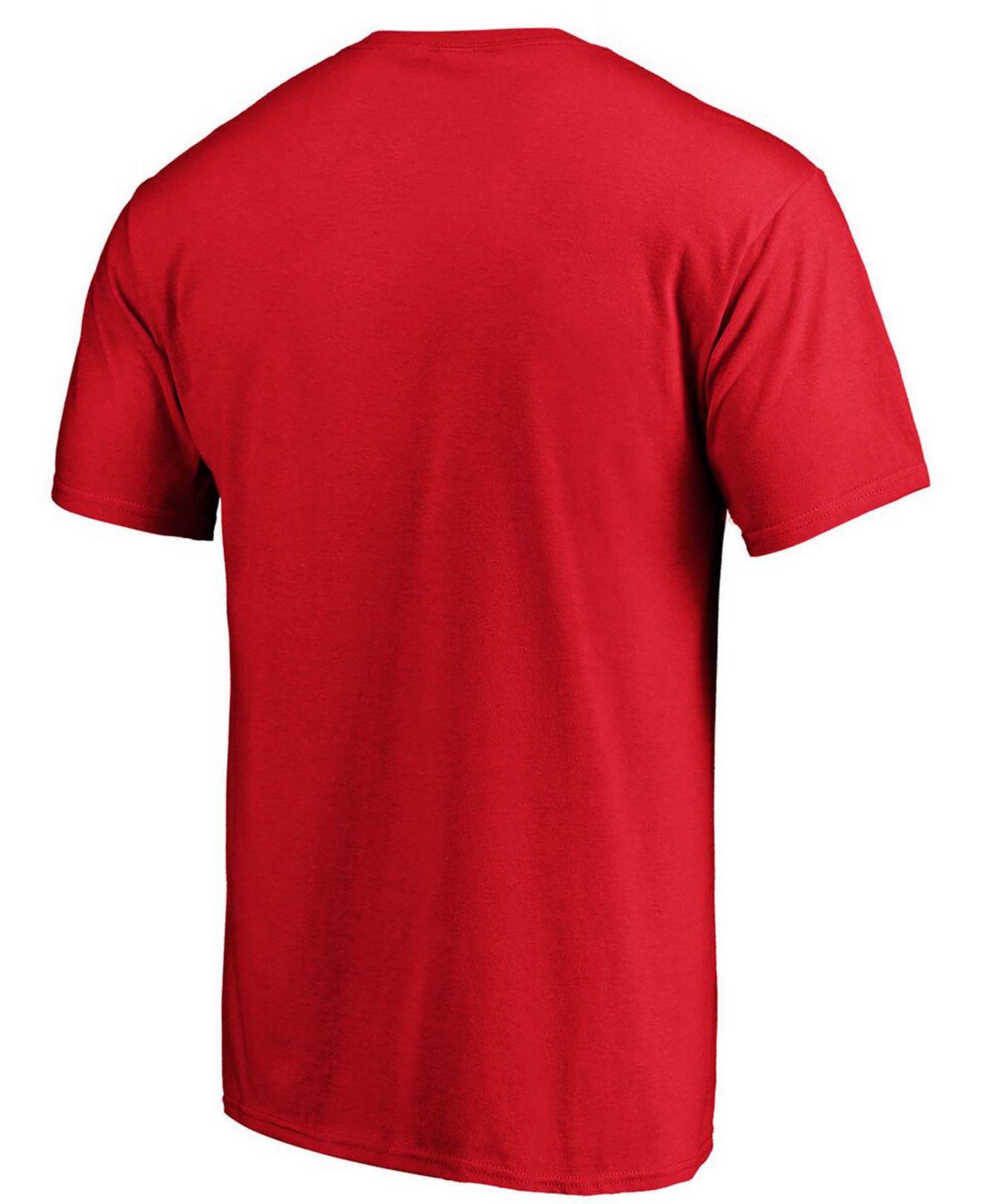 Fanatics Branded Men's Navy St. Louis Cardinals Official Wordmark Logo T-Shirt - Navy