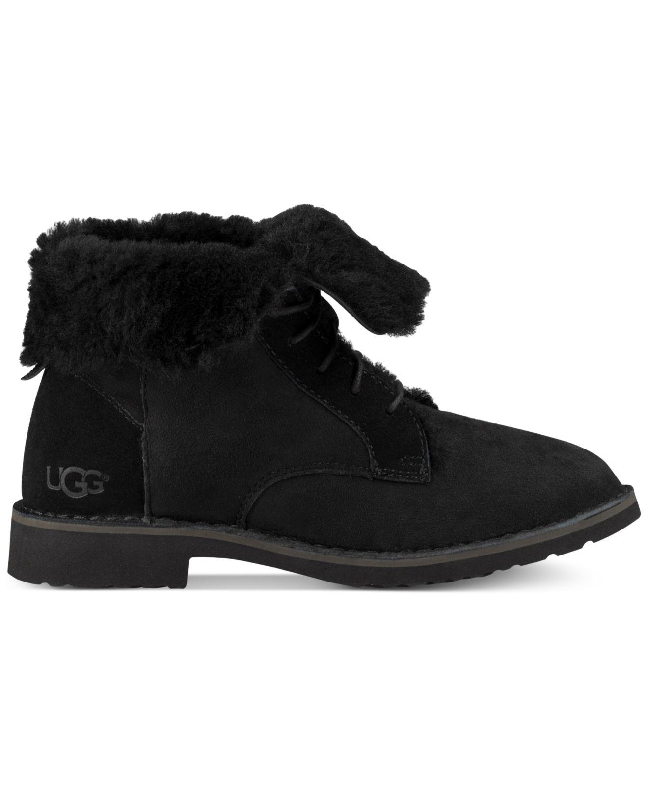 ugg quincy boot black