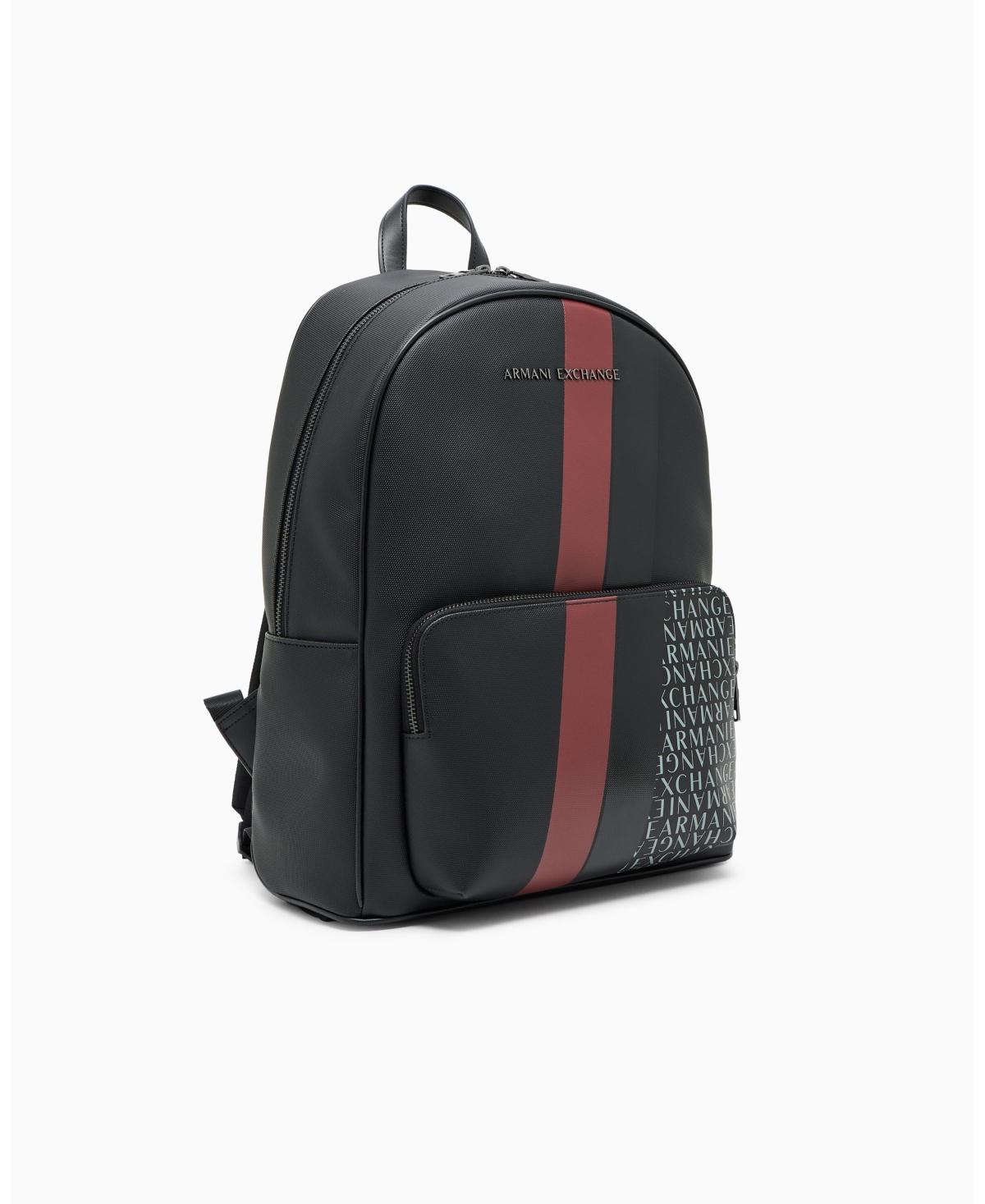 armani exchange faux leather backpack Zac 13 imitation falcon Expertly designed for all seasons Backpack Armani Accessori Donna Men's