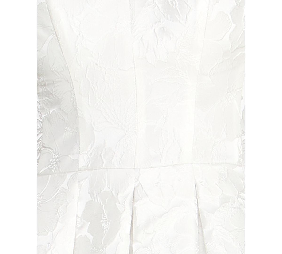 ted baker silver baroque blossom strapless dress TED BAKER Floral Y2k Strapless Halter Silk Maxi Dress Size 1 (US 0/2)  Resort