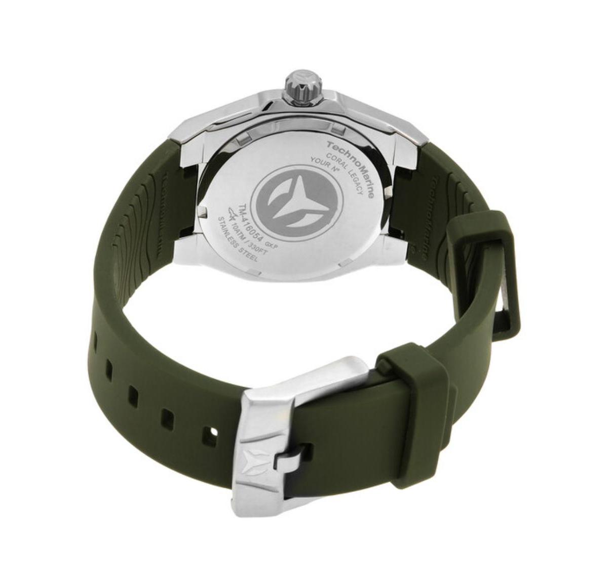 NWT Technomarine Coral Quartz Ladies Olive Green Dial Watch TechnoMarine Women main image 4