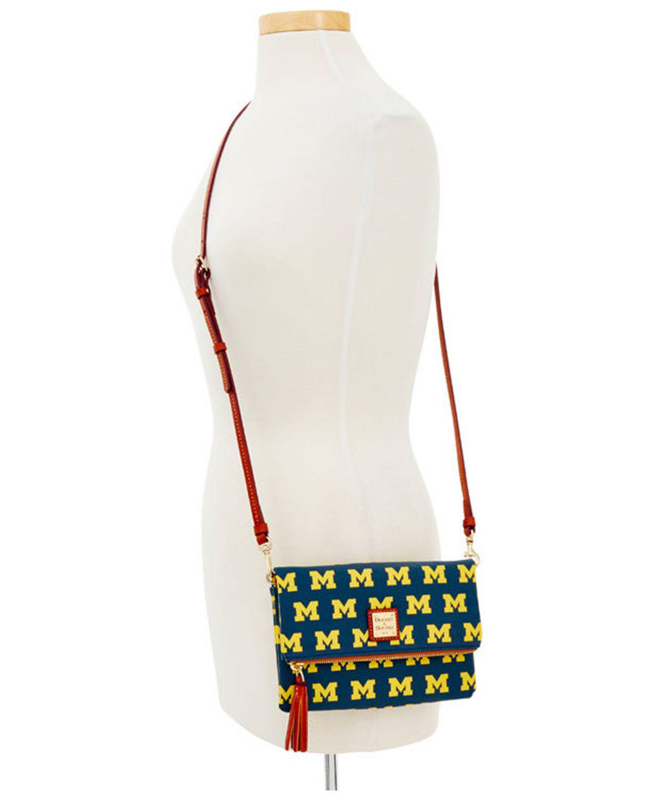 Dooney & Bourke Michigan Wolverines Crossbody Purse - Macy's