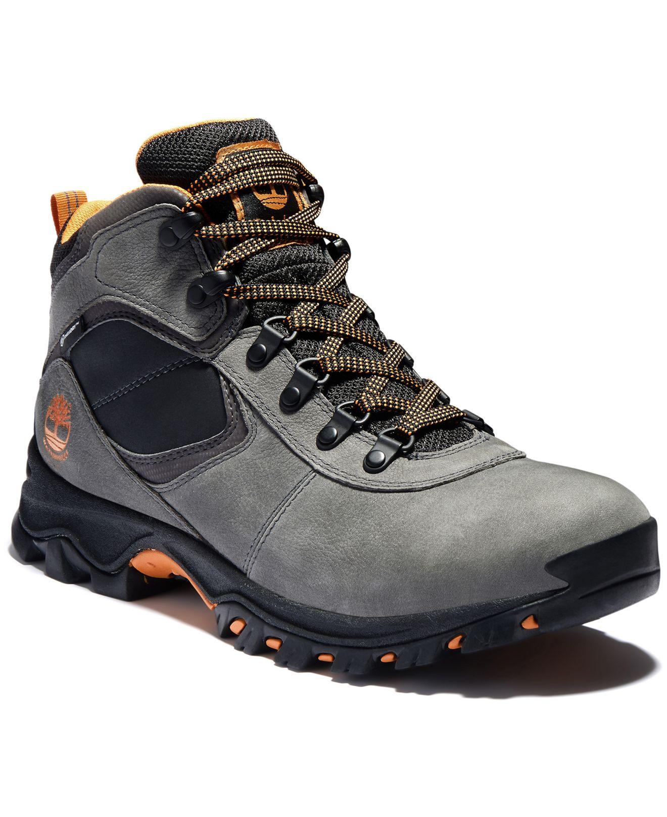 timberland mt maddsen mid leather waterproof hiking boots
