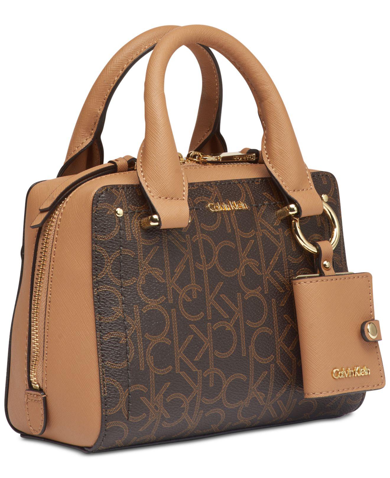 calvin klein mini satchel