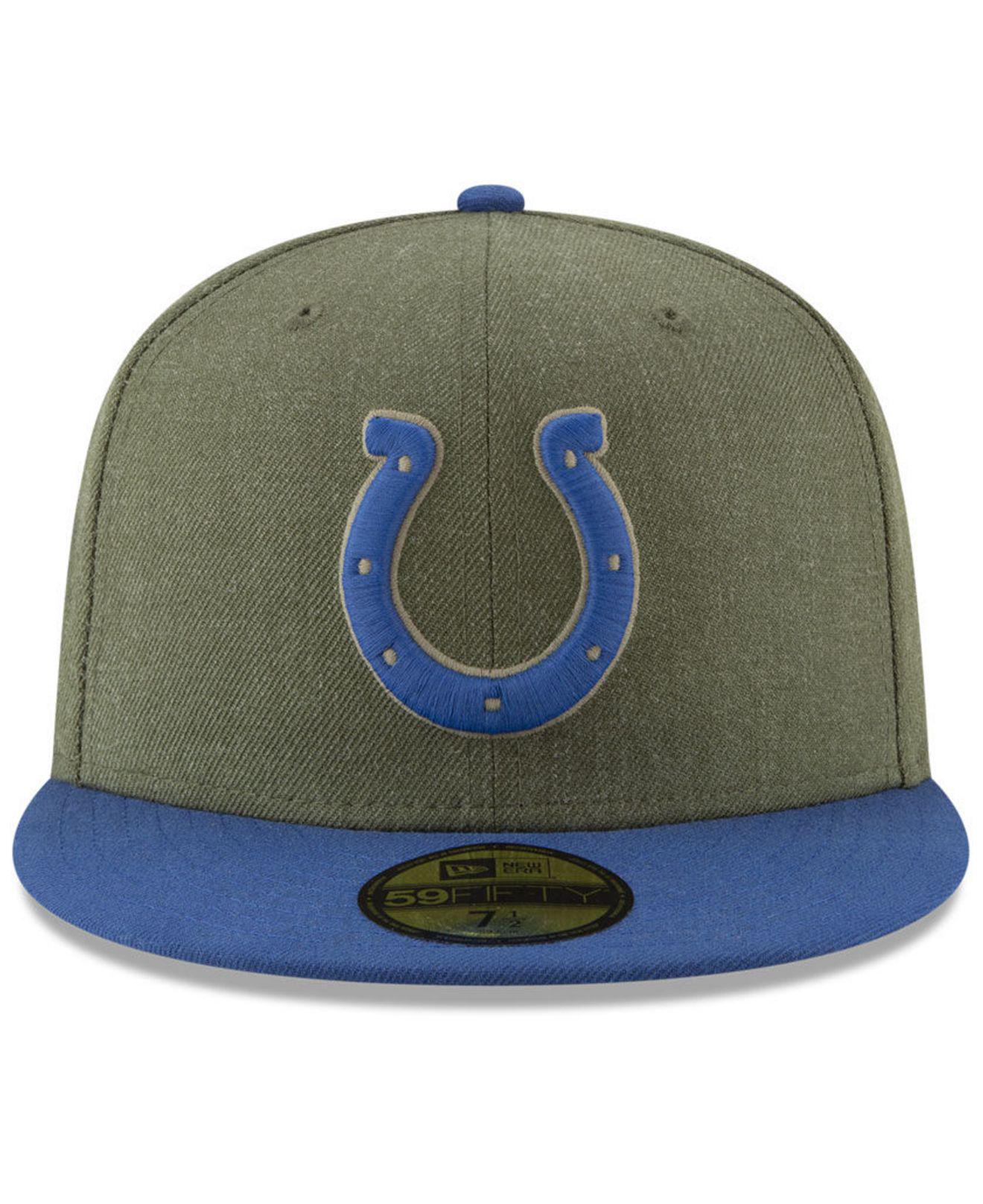 colts salute to service hat