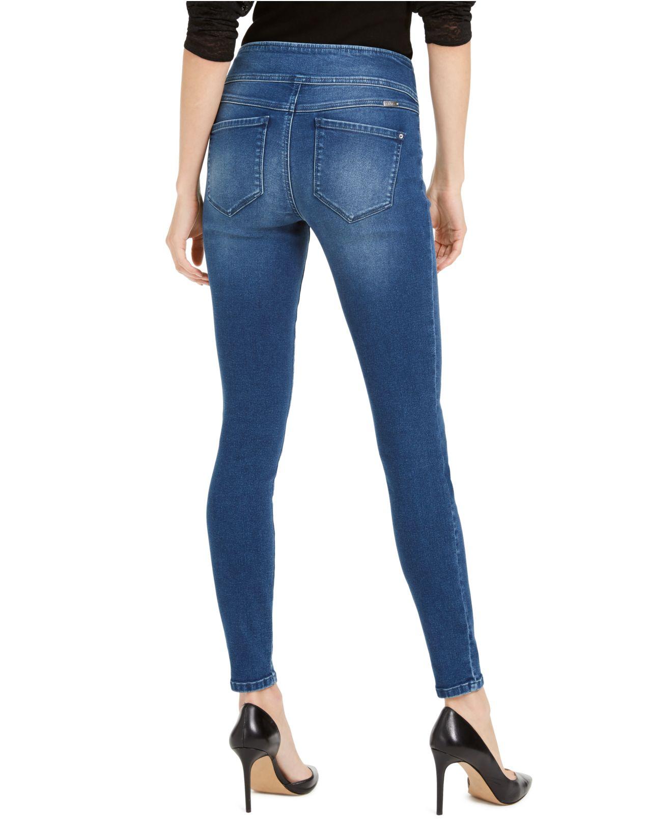 INC International Concepts I.n.c. Pull-on Denim Jeggings, Created For  Macy's in Blue | Lyst