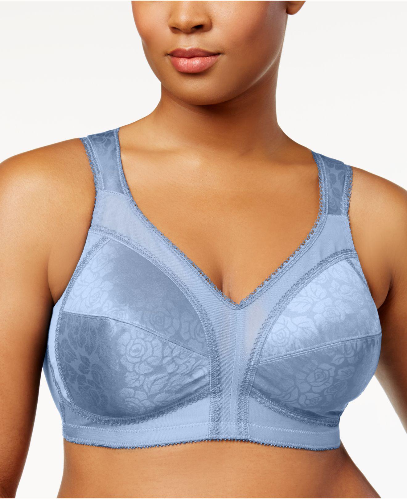 Lyst Playtex 18 Hour Original Comfort Strap Bra 4693 in Blue