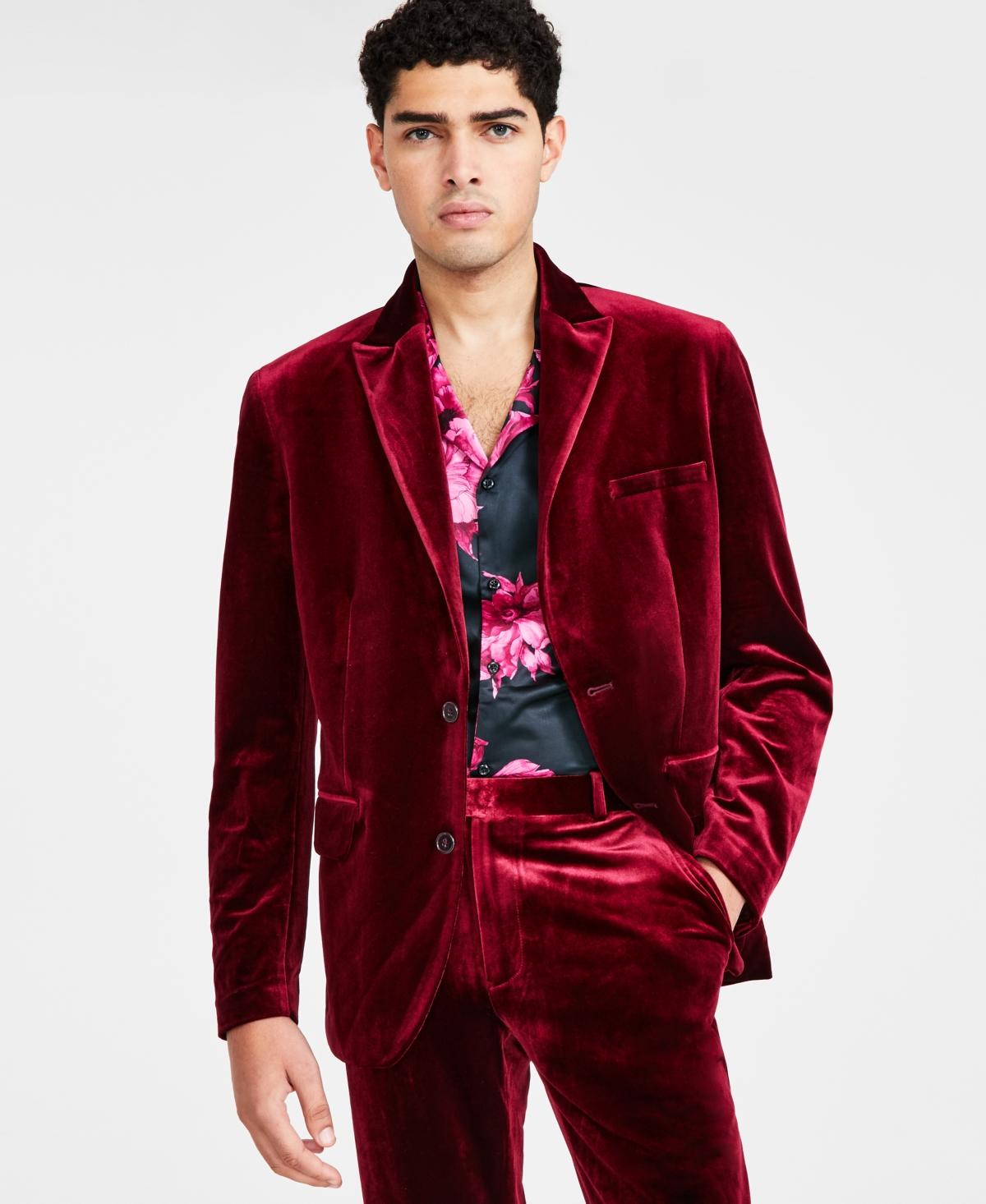 Inc sale velvet blazer