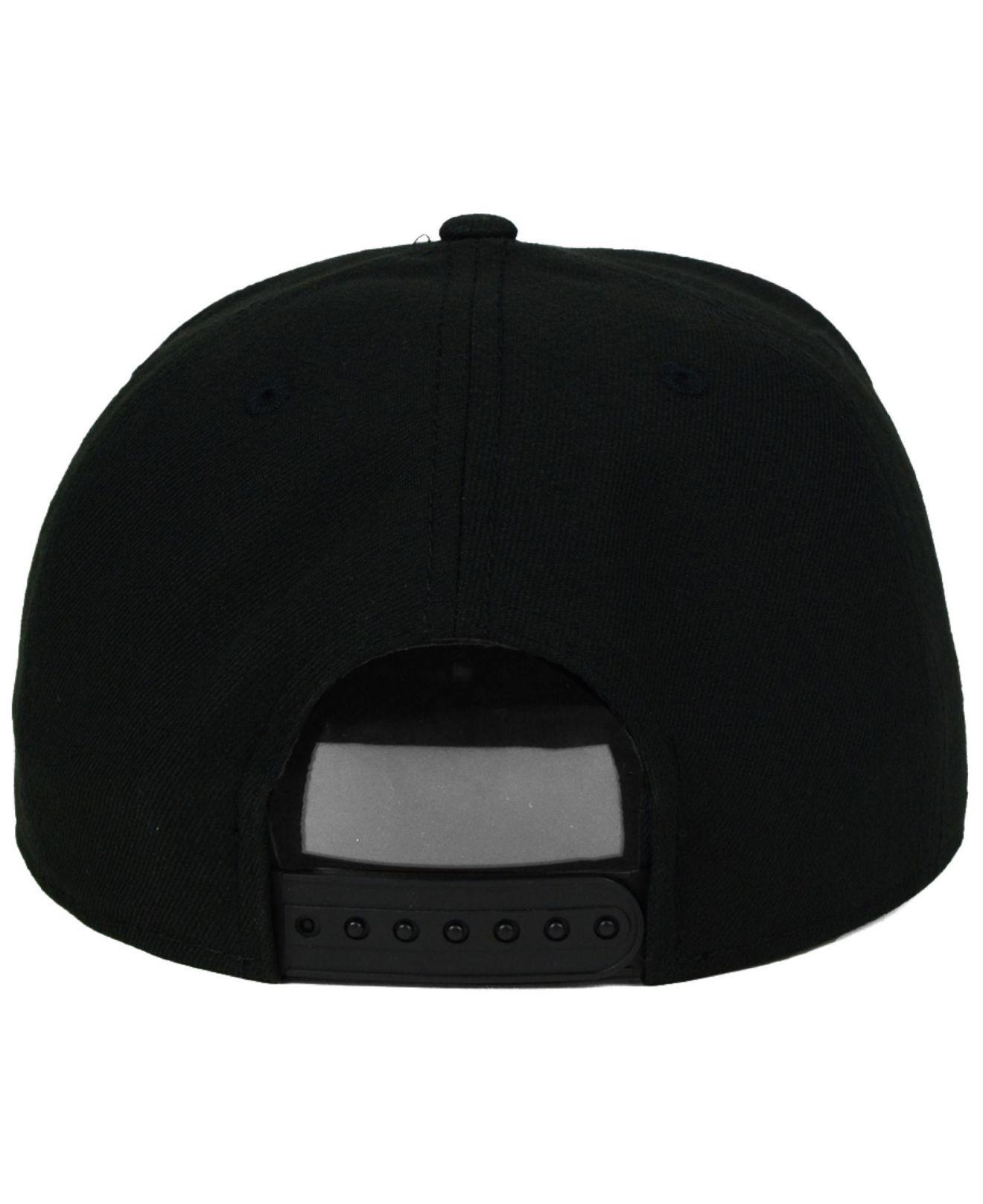KTZ Wool North Carolina Tar Heels Black 