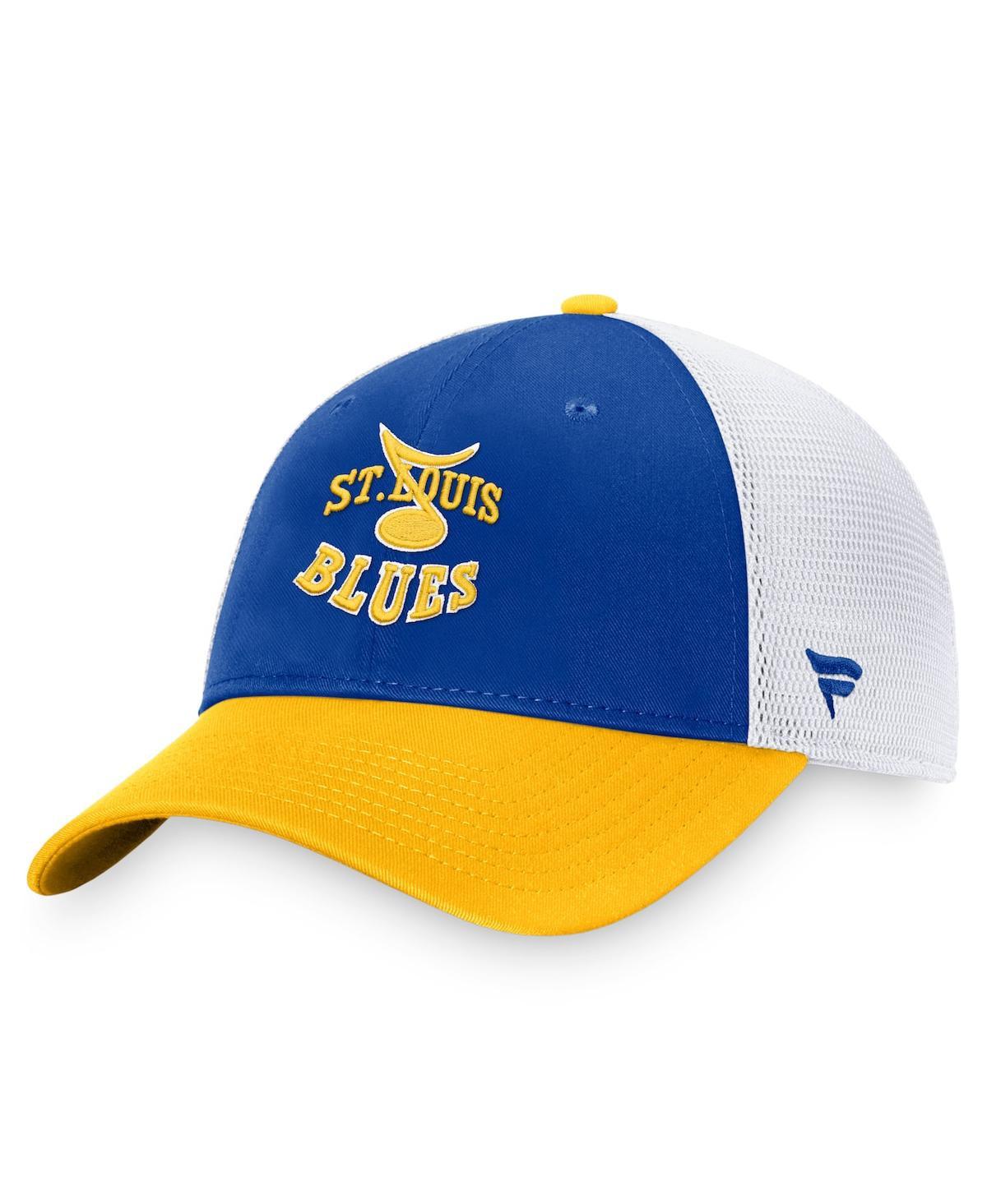 Fanatics Branded Gold/white St. Louis Blues Authentic Pro Rink