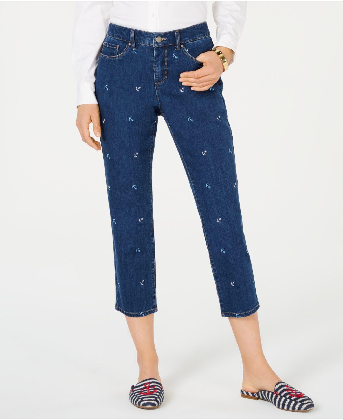 macys cropped jeans