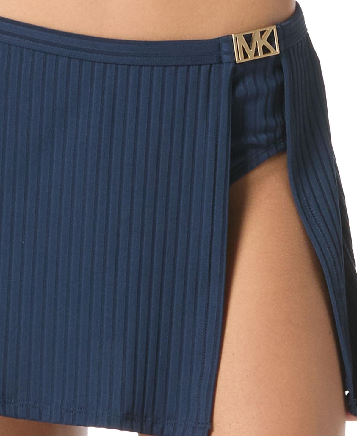 ワンピース MICHAEL KORS Women Mid Skirts MS5830KHJ7409 MIDNIGHTBLUE Denim Midi Skirt | Michael Kors [US]