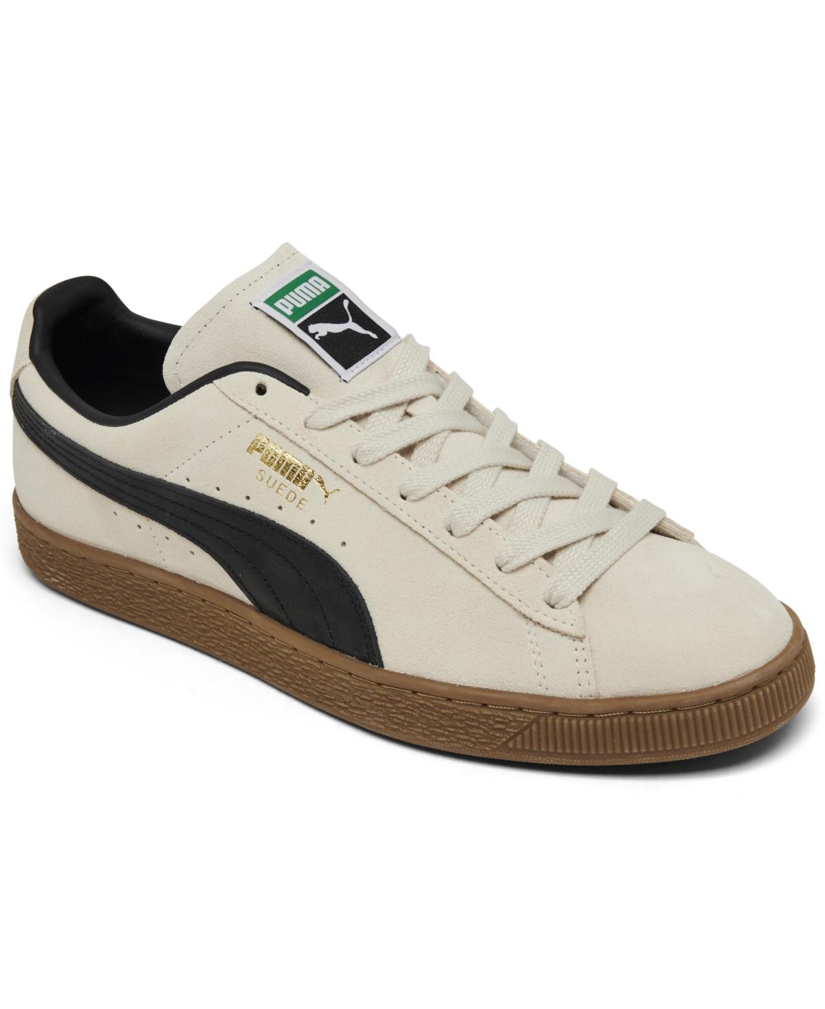 PUMA Suede Classic 21 Casual Sneakers From Finish Line in White for Men Lyst
