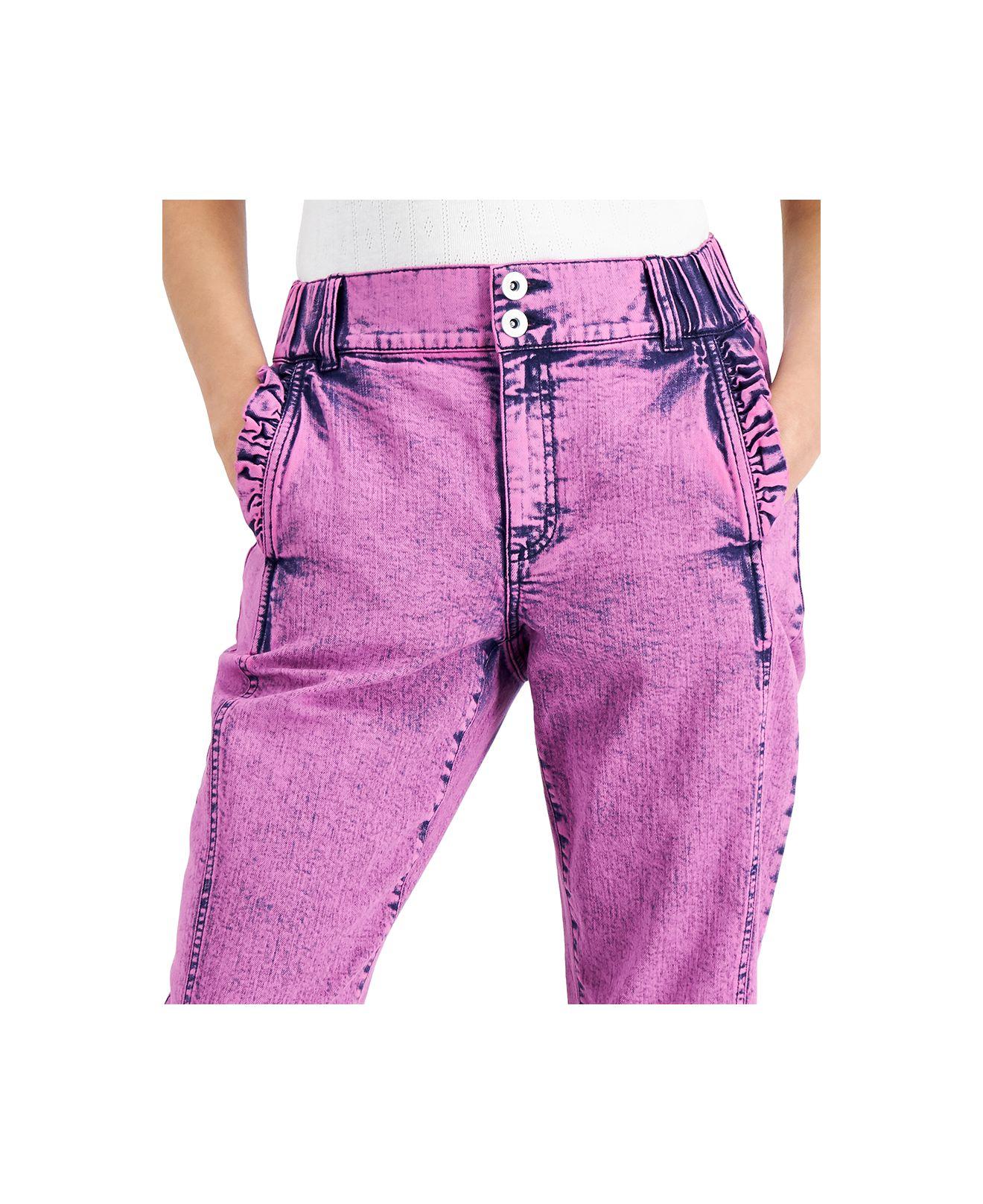 Inc Colored Denim Jogger Pants 