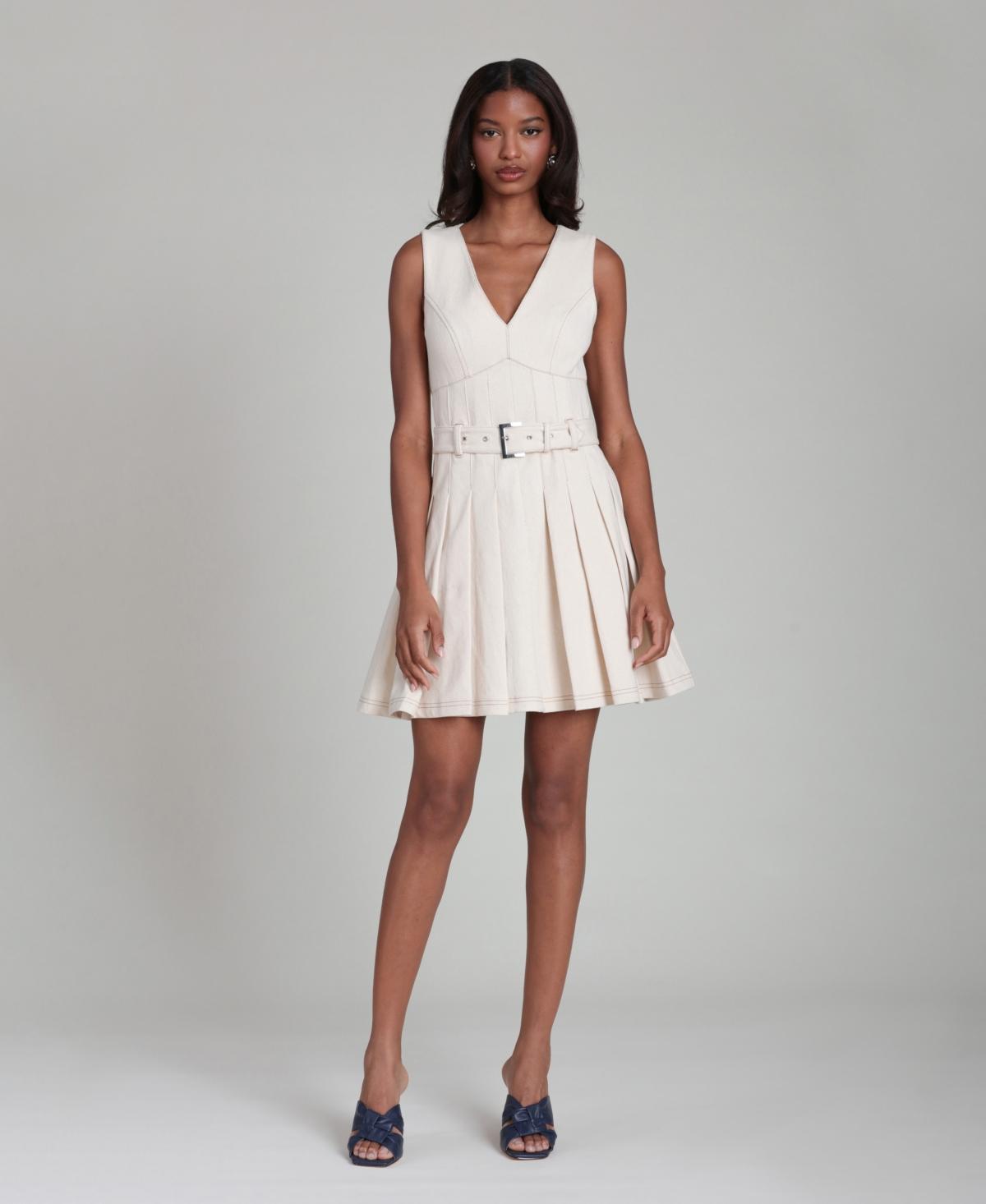 avec les filles fit and flare dress Avec Les Filles Women's Printed Fit & Flare Mini Dress