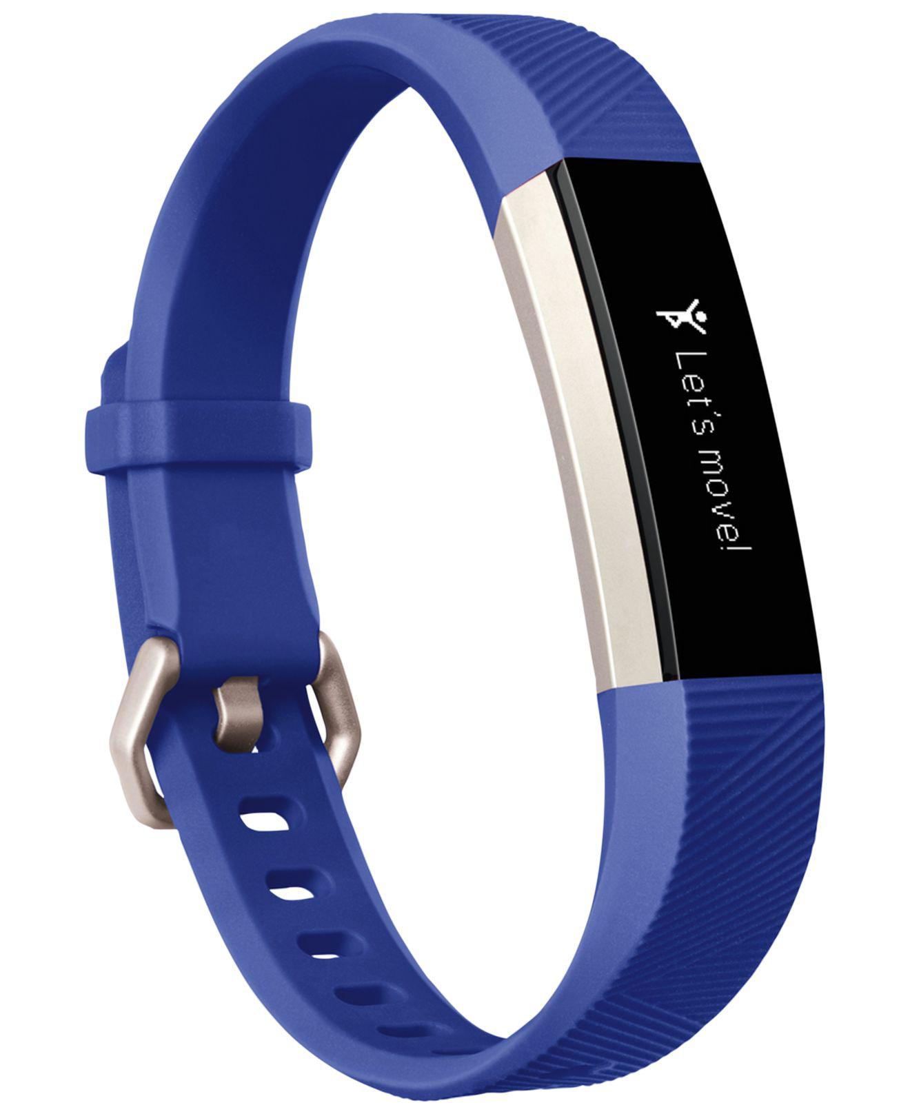 Fitbit Ace Power Purple & Electric Blue Elastomer Band Smart Watch - Lyst
