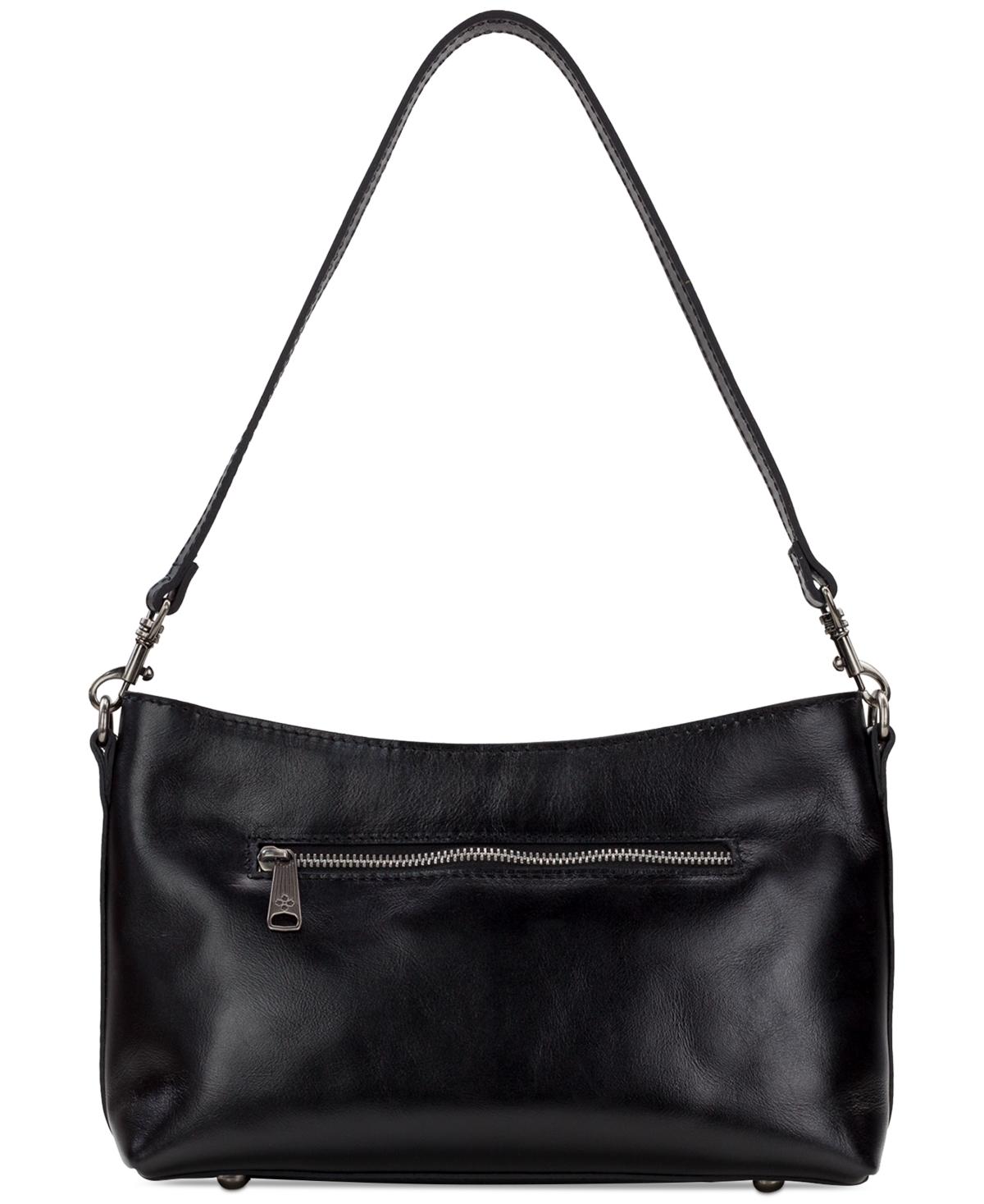 Patricia Nash Betta Medium Leather Crossbody in Black Lyst - Main Image