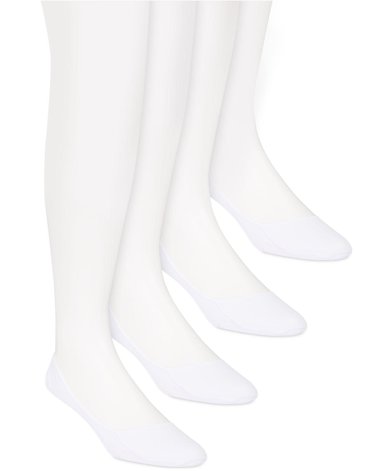 Calvin Klein Cotton 4pk. Noshow Socks in White for Men Lyst