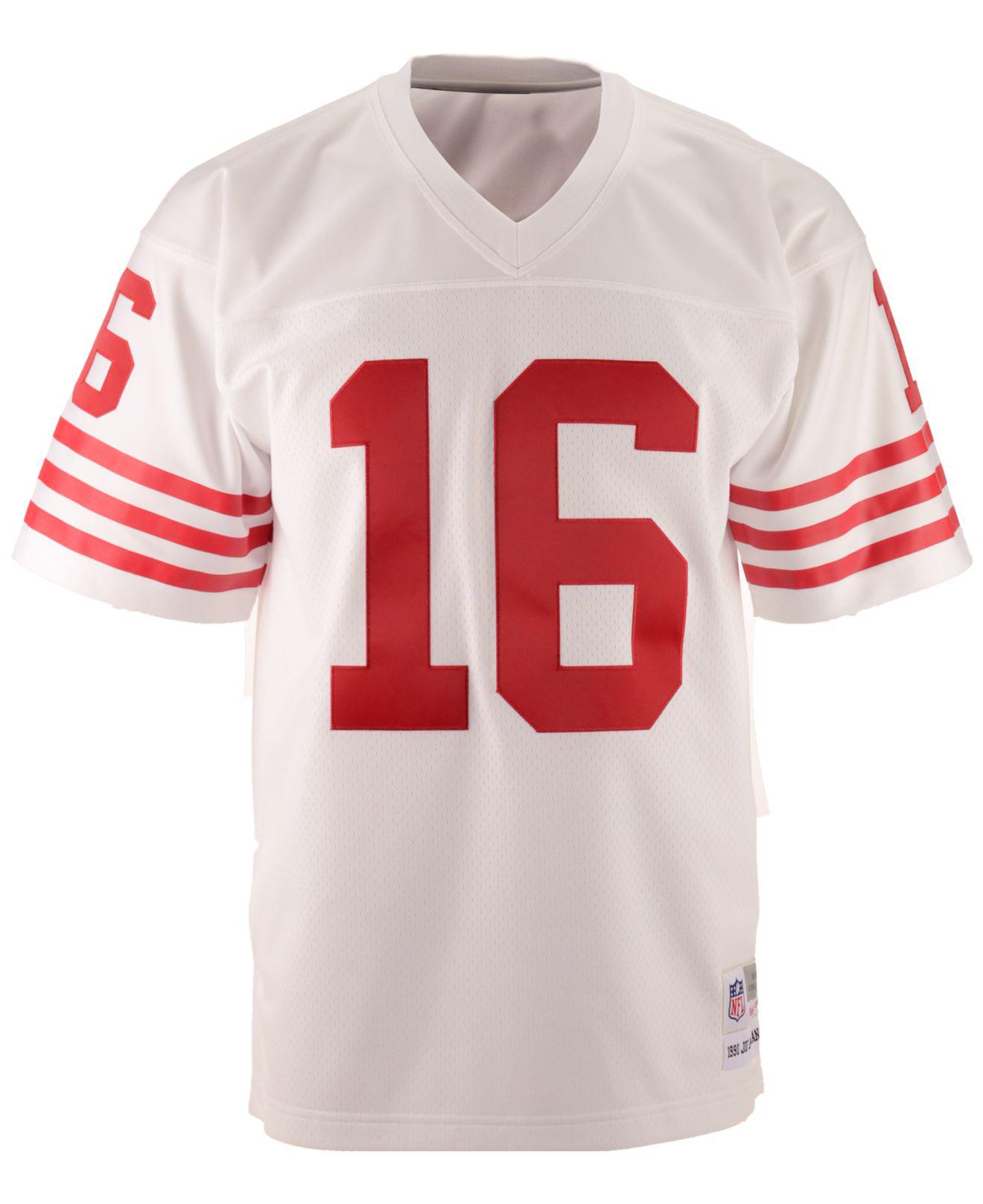 Mitchell & Ness Synthetic Joe Montana San Francisco 49ers Replica