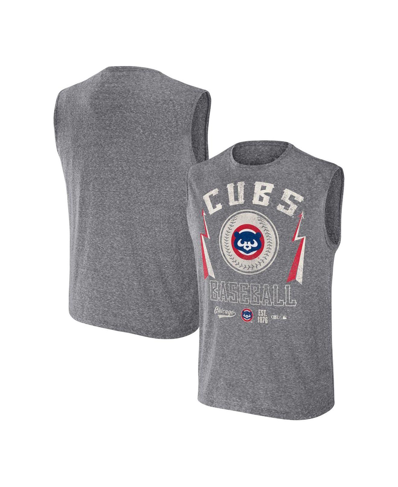 Men's Darius Rucker Collection by Fanatics White Chicago Cubs Bowling Button-Up Shirt Size: Small
