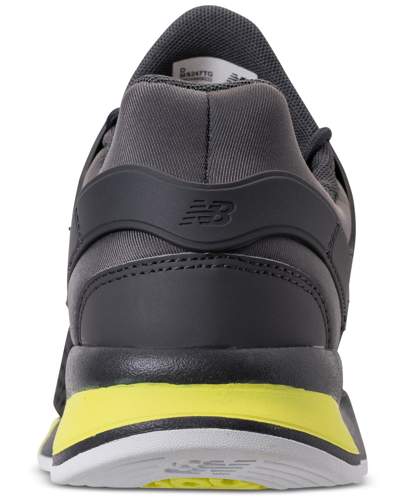 new balance 247 v2 black solar yellow
