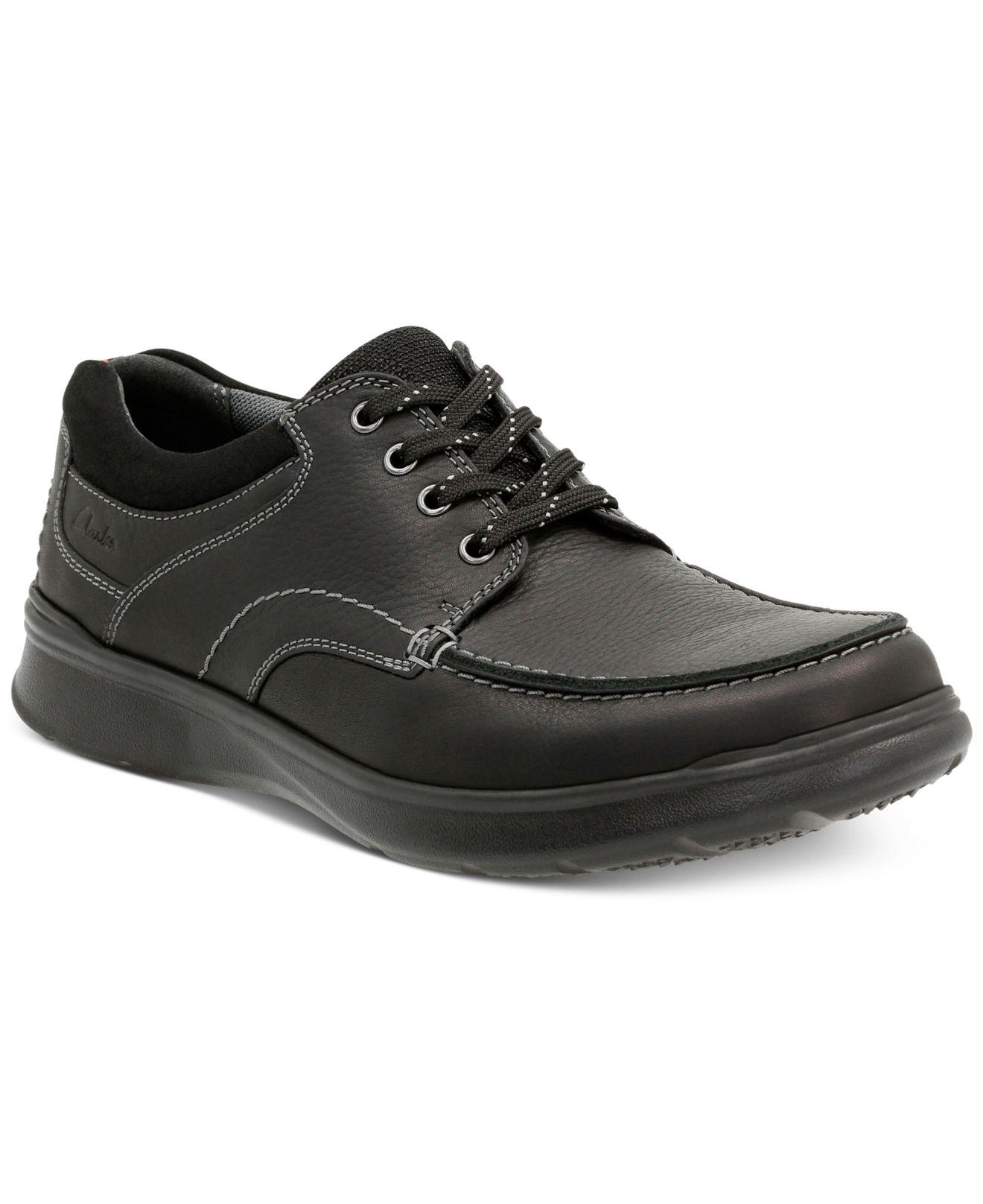 Clarks Cotrell Edge Oxfords in Black for Men - Lyst