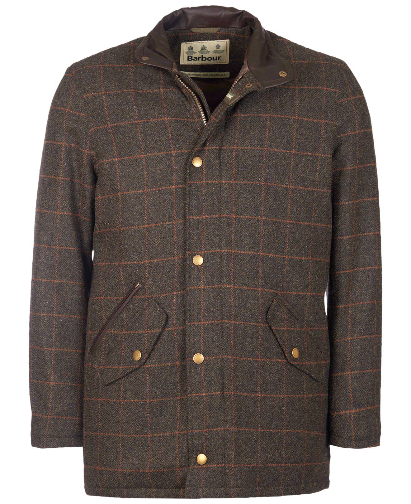 Barbour Men's Tweed Prestbury Jacket in Green for Men - Lyst