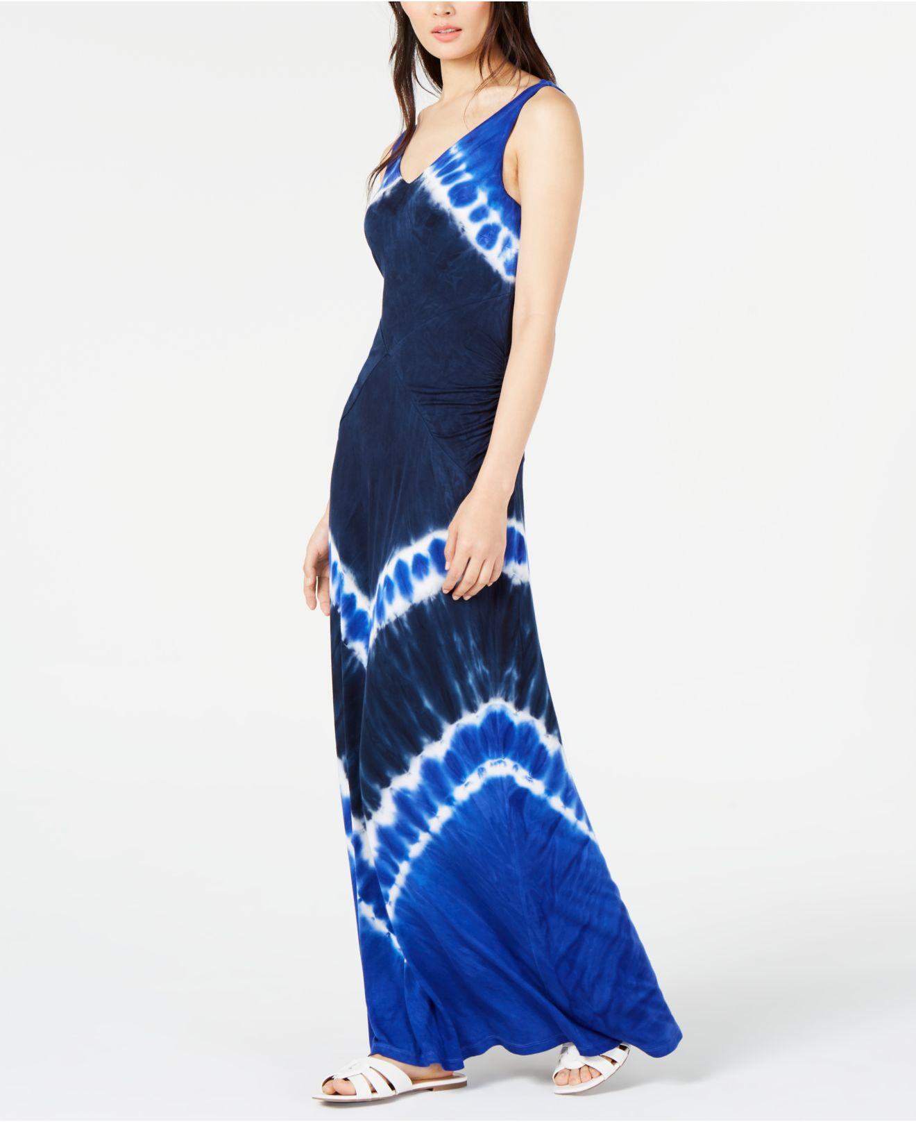 inc tie dye maxi dress