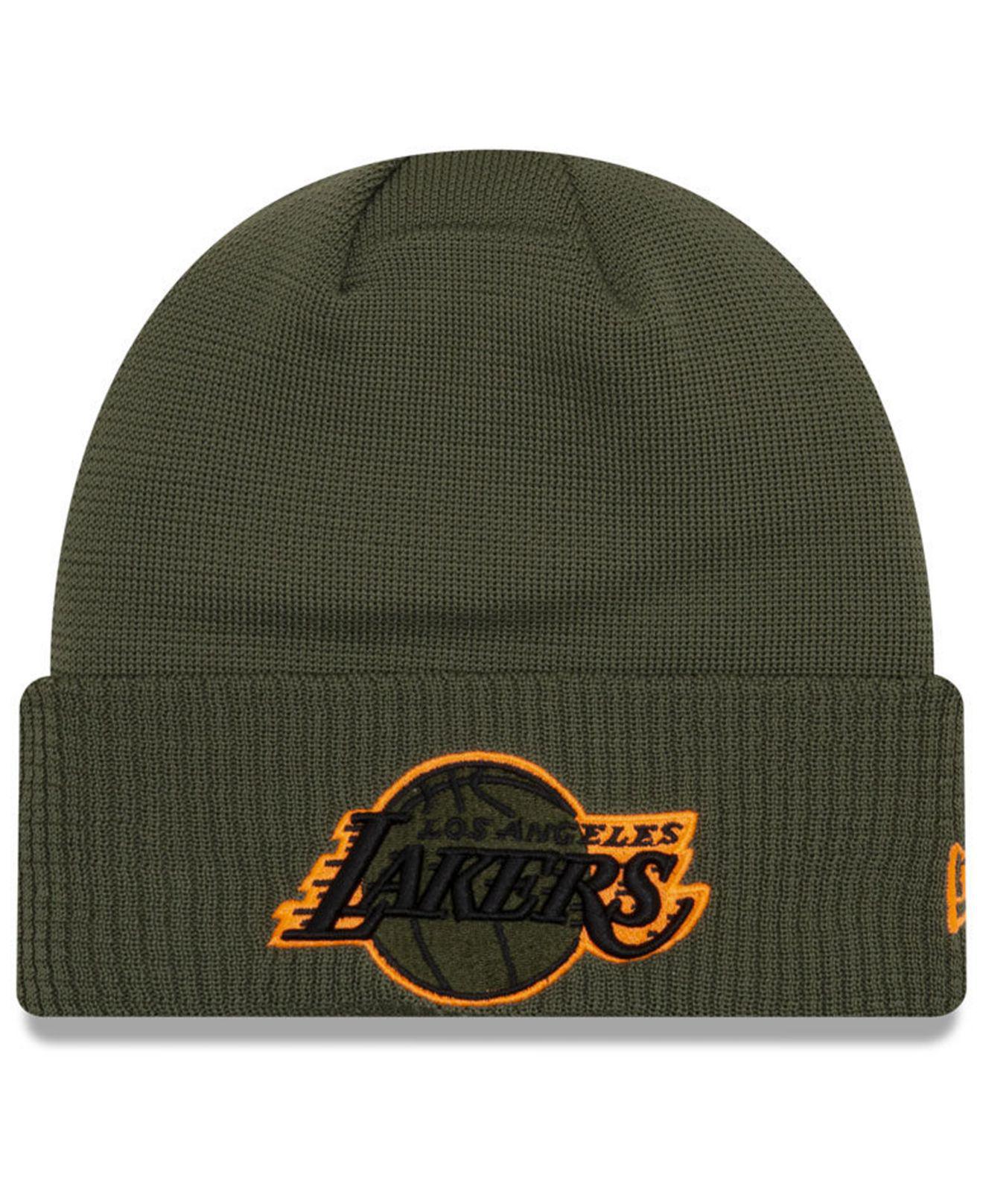 lakers stocking cap