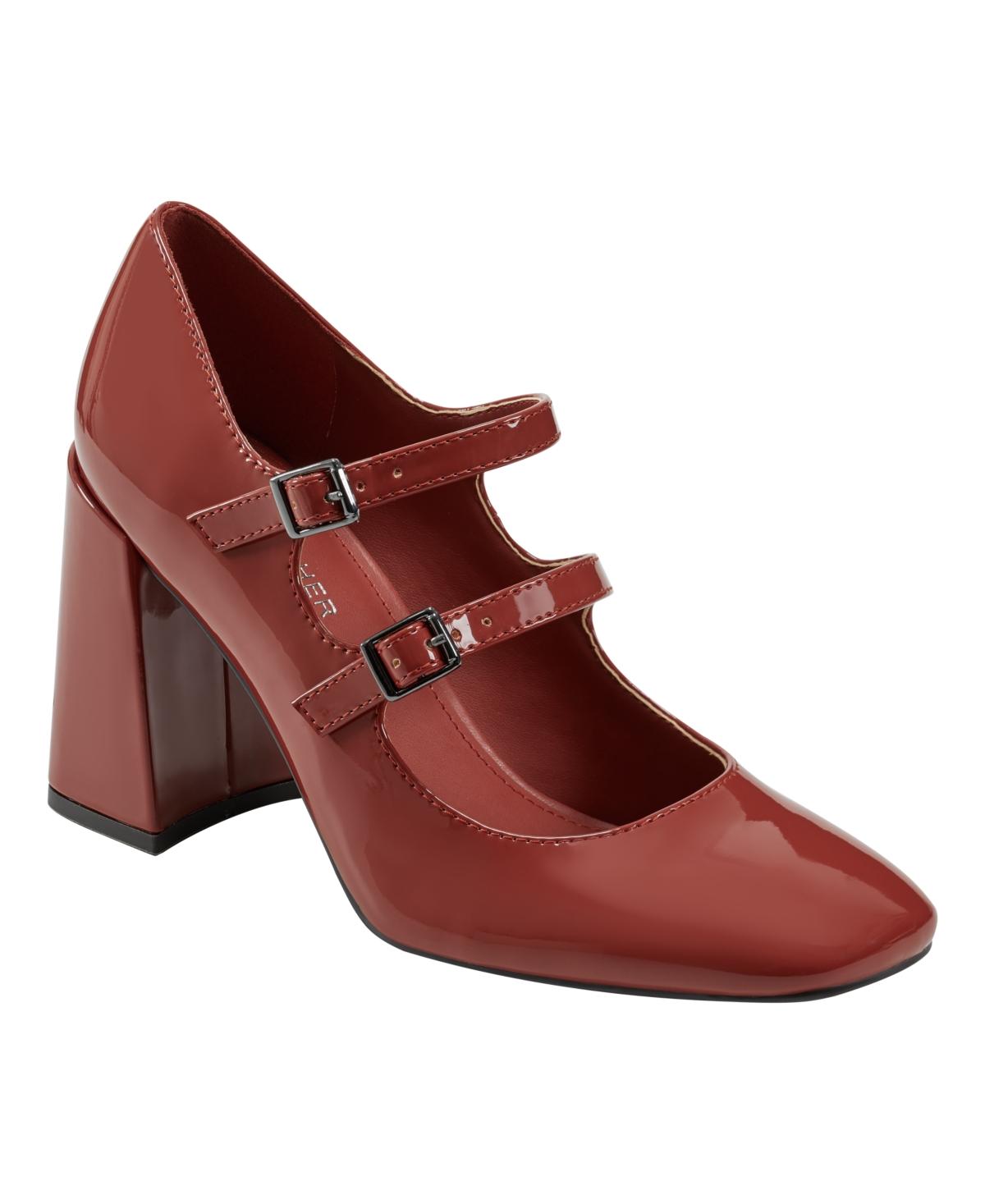 marc fisher block heel pumps