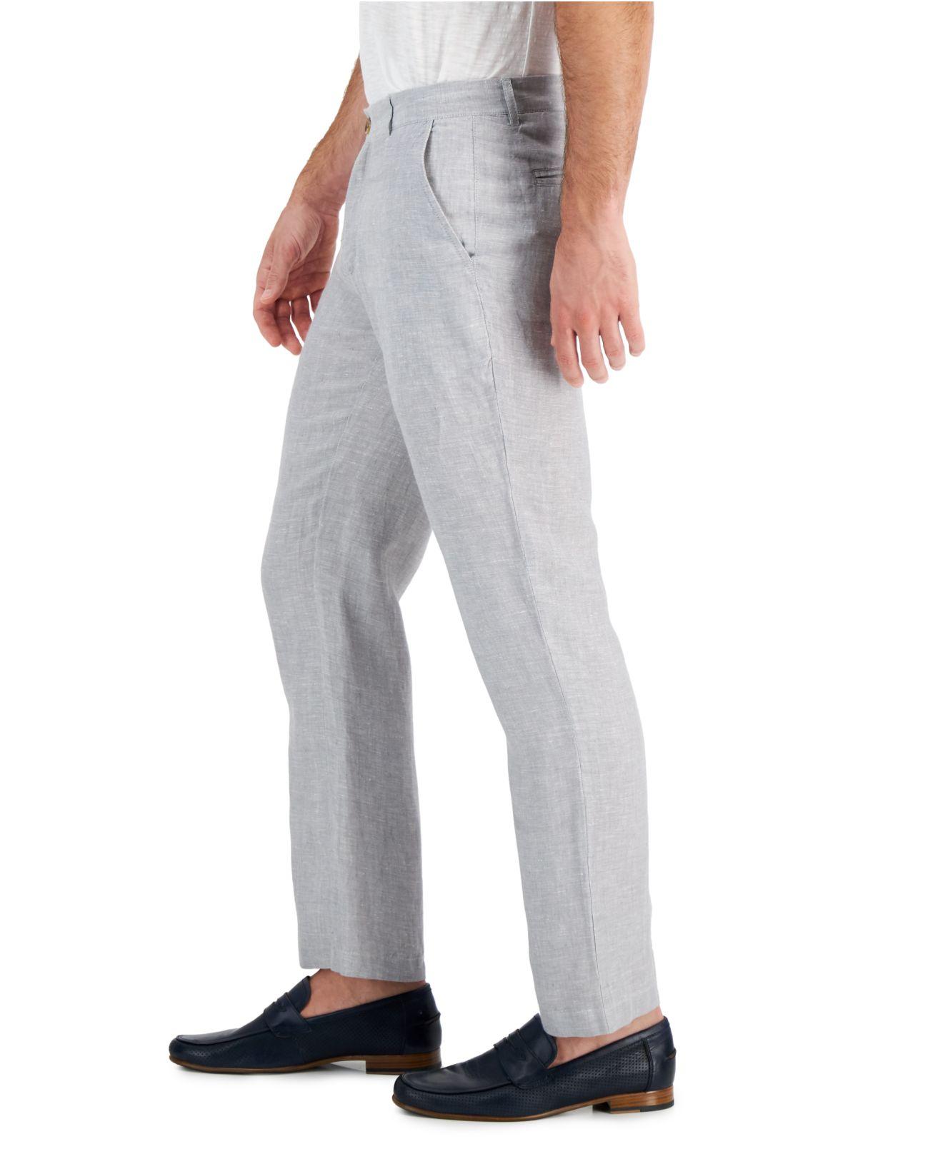Club Room Linen Pants, Created For Macy 