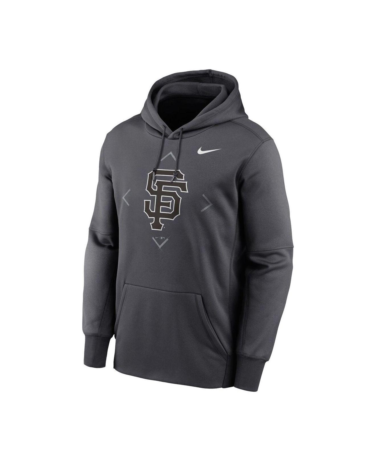 Men's San Francisco Giants Nike Orange City Connect Therma Pullover Hoodie