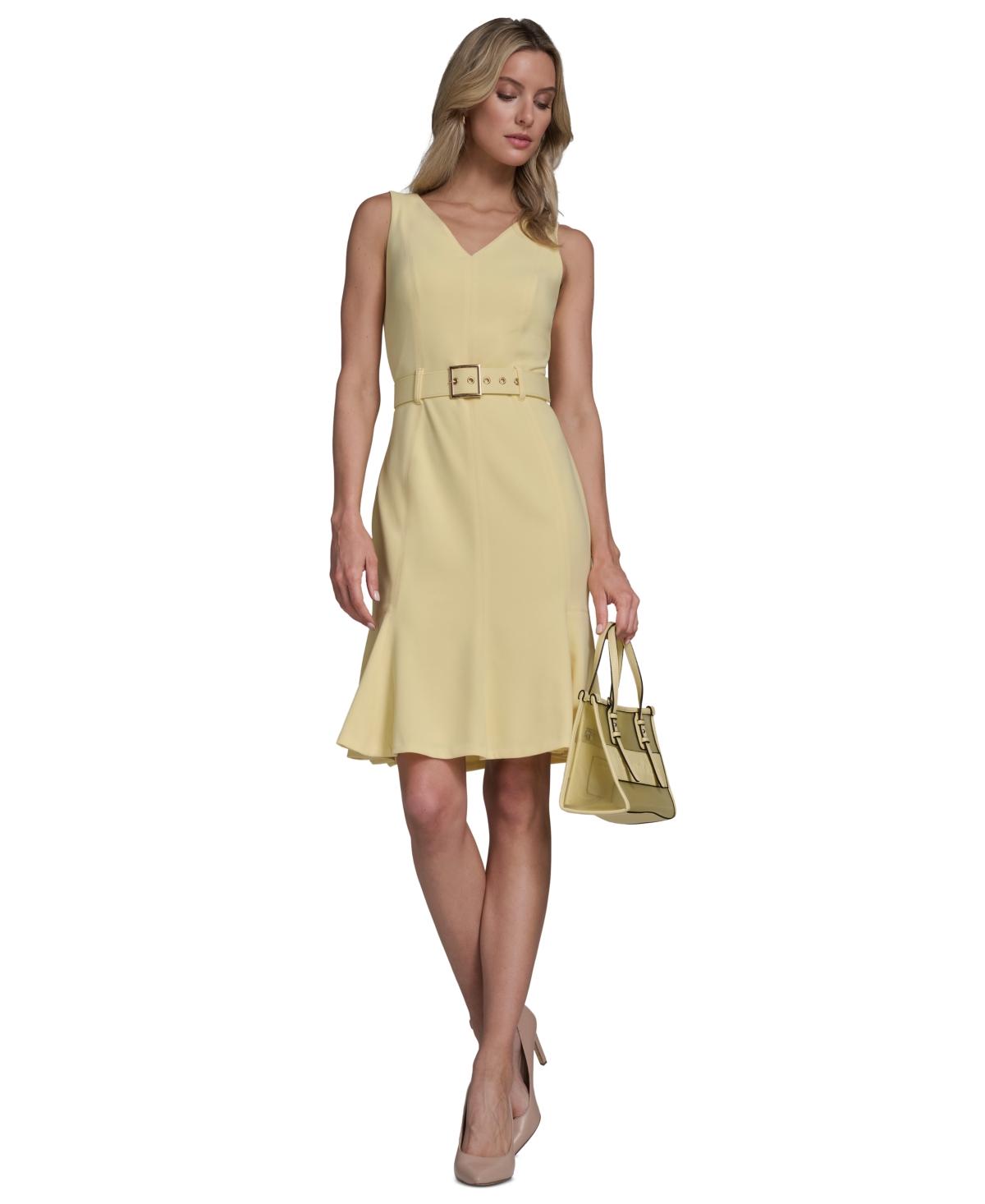 Calvin Klein Belted Dresses for Women | Lyst
