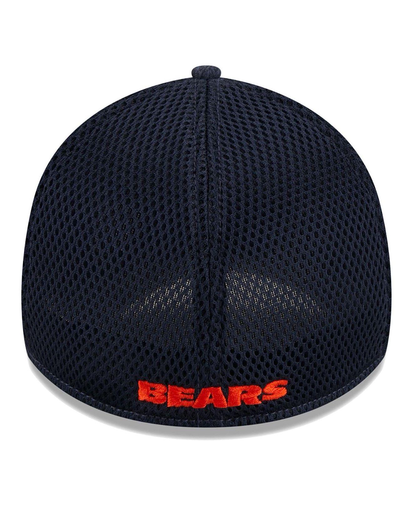 Men's New Era Pink Chicago Bears 2023 NFL Crucial Catch 39THIRTY Flex Hat Size: Medium/Large
