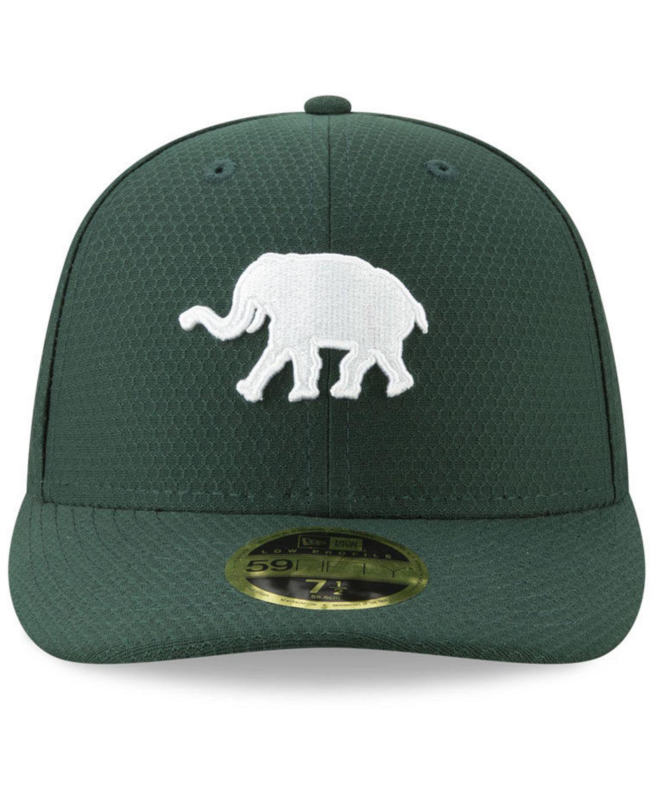KTZ Oakland Athletics Batting Practice Low Profile 59fifty-fitted Cap in  Green for Men