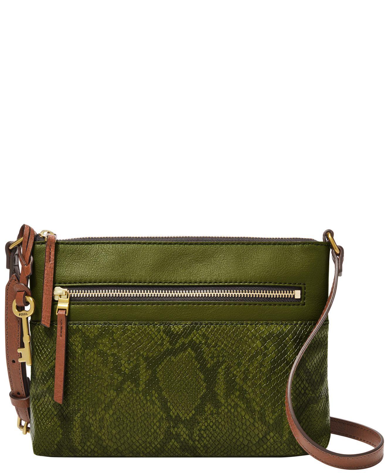 fossil fiona east west crossbody
