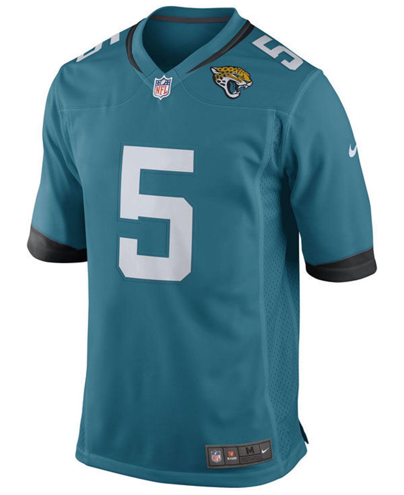 jacksonville jaguars teal jersey
